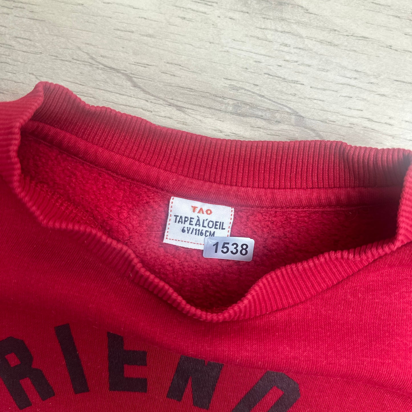 Pull Tape à l'oeil : 6 ans