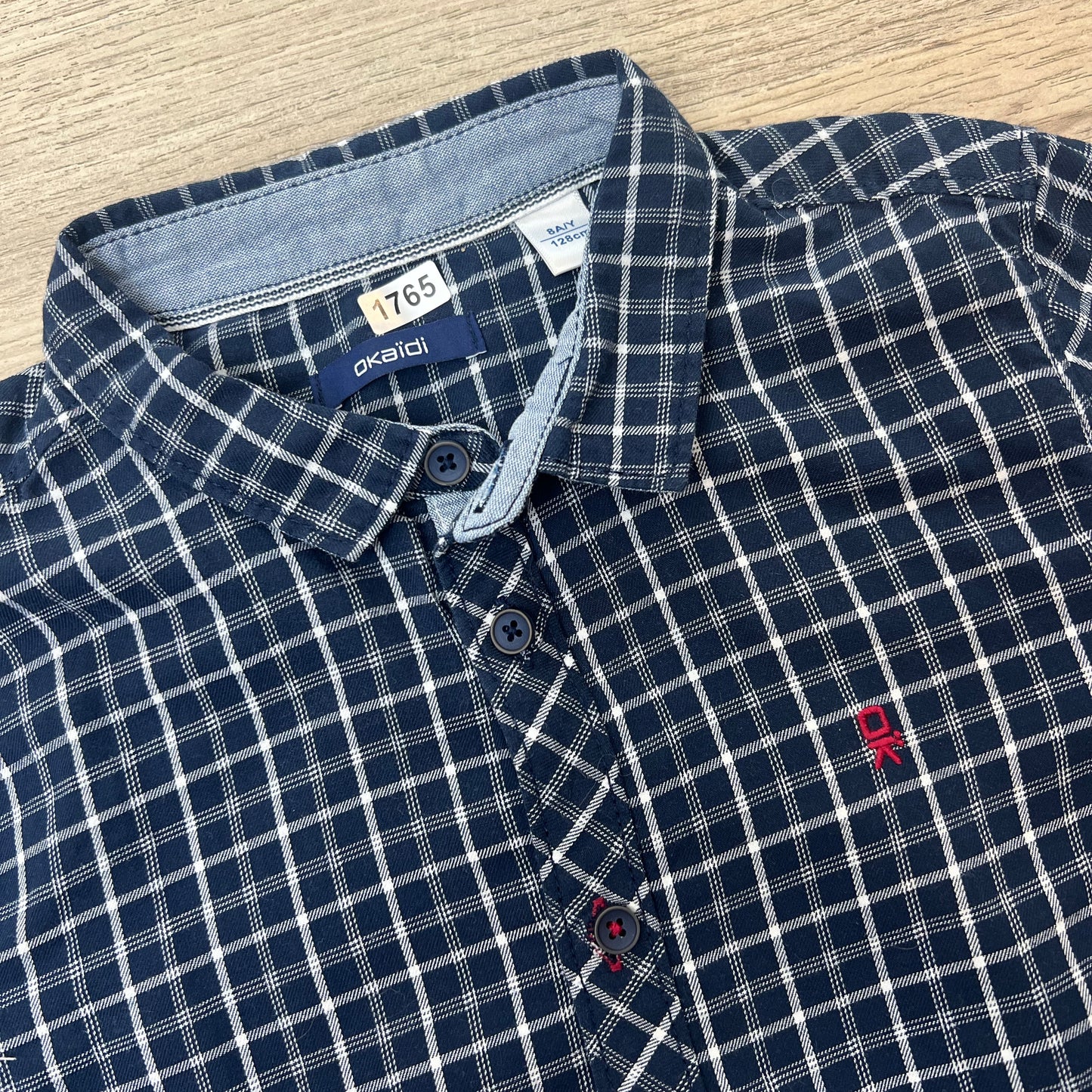 Chemise Okaïdi : 8 ans