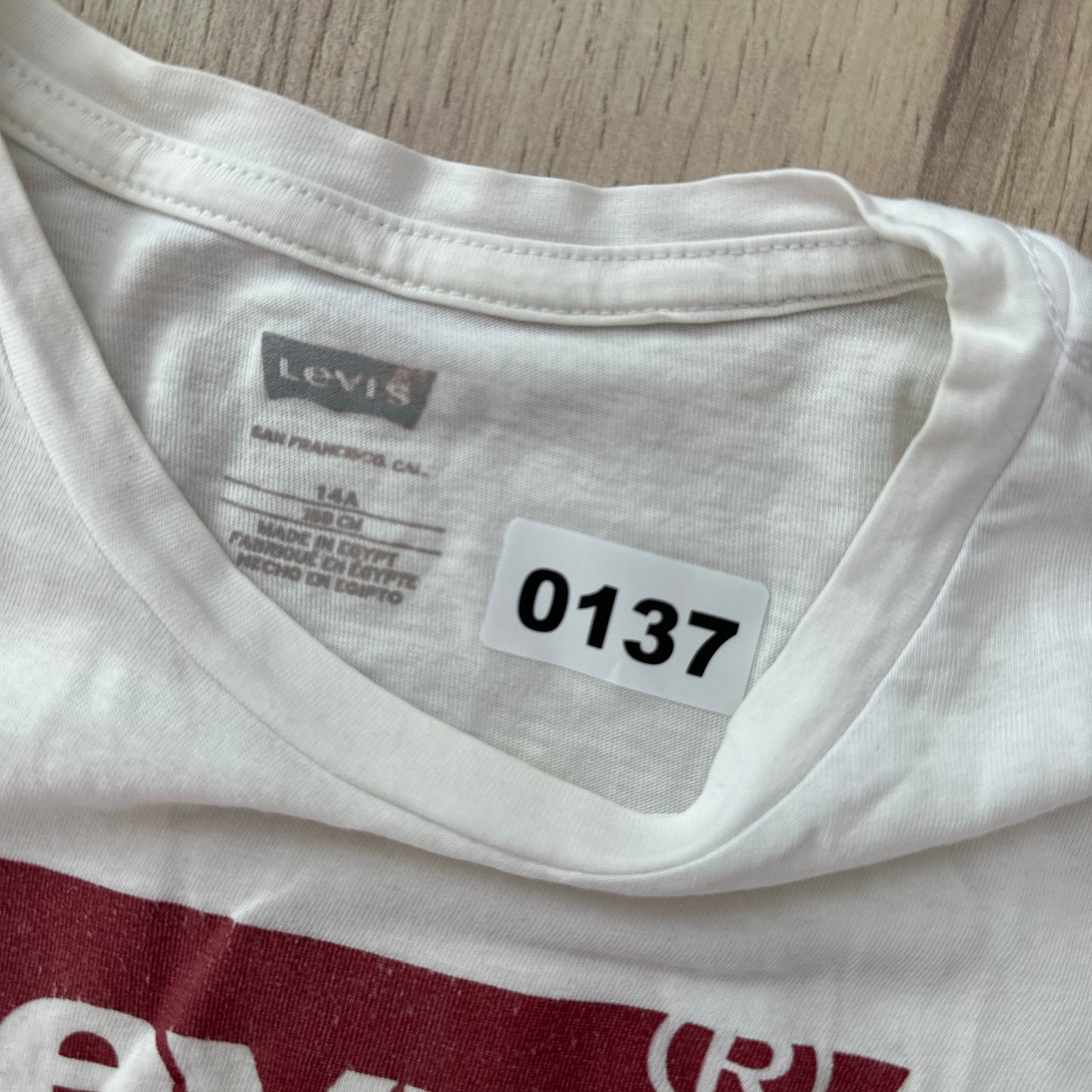 T-Shirt Levi’s : 14 ans