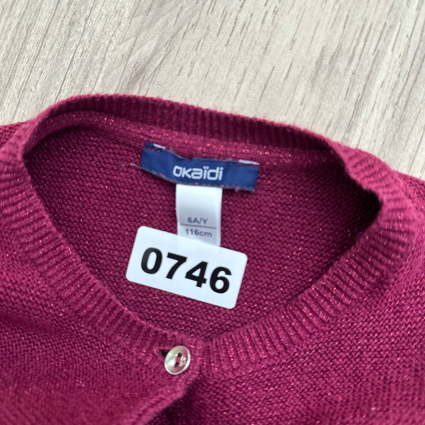 Gilet Okaïdi : 6 ans