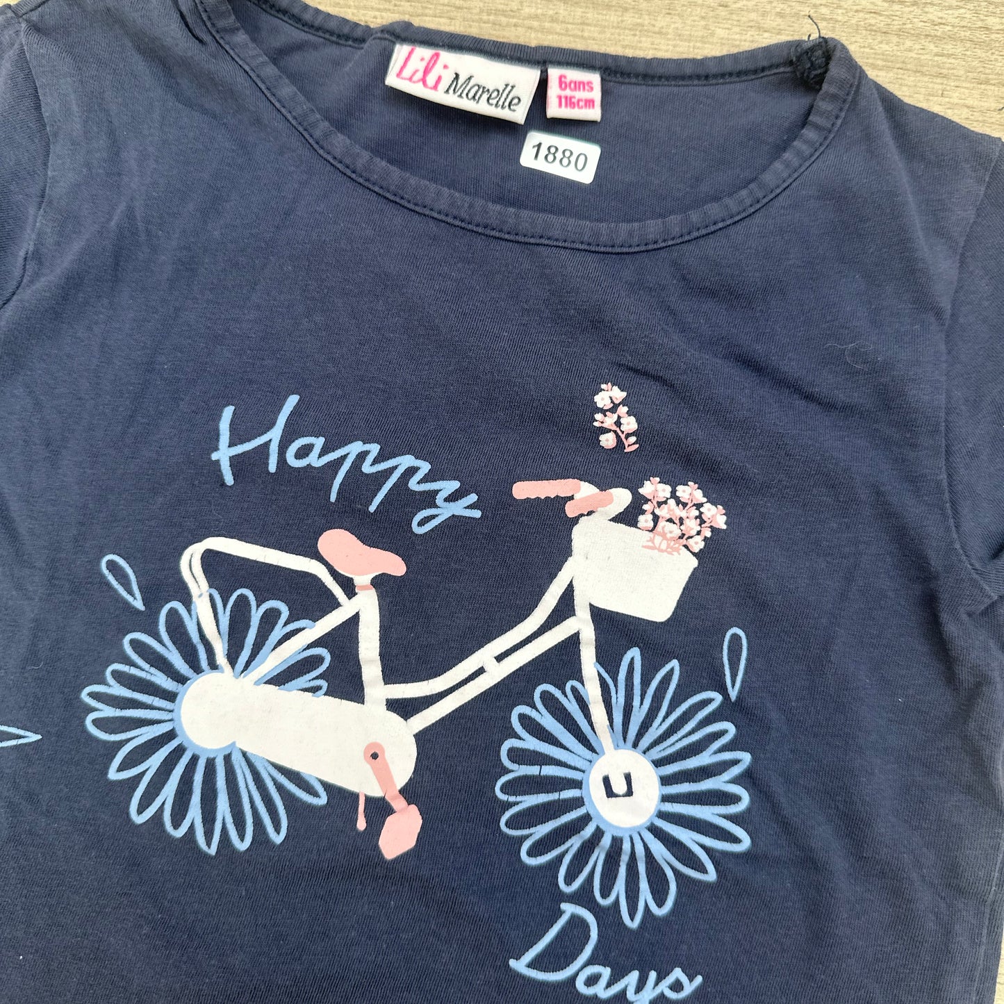 T-Shirt Lili marelle : 6 ans