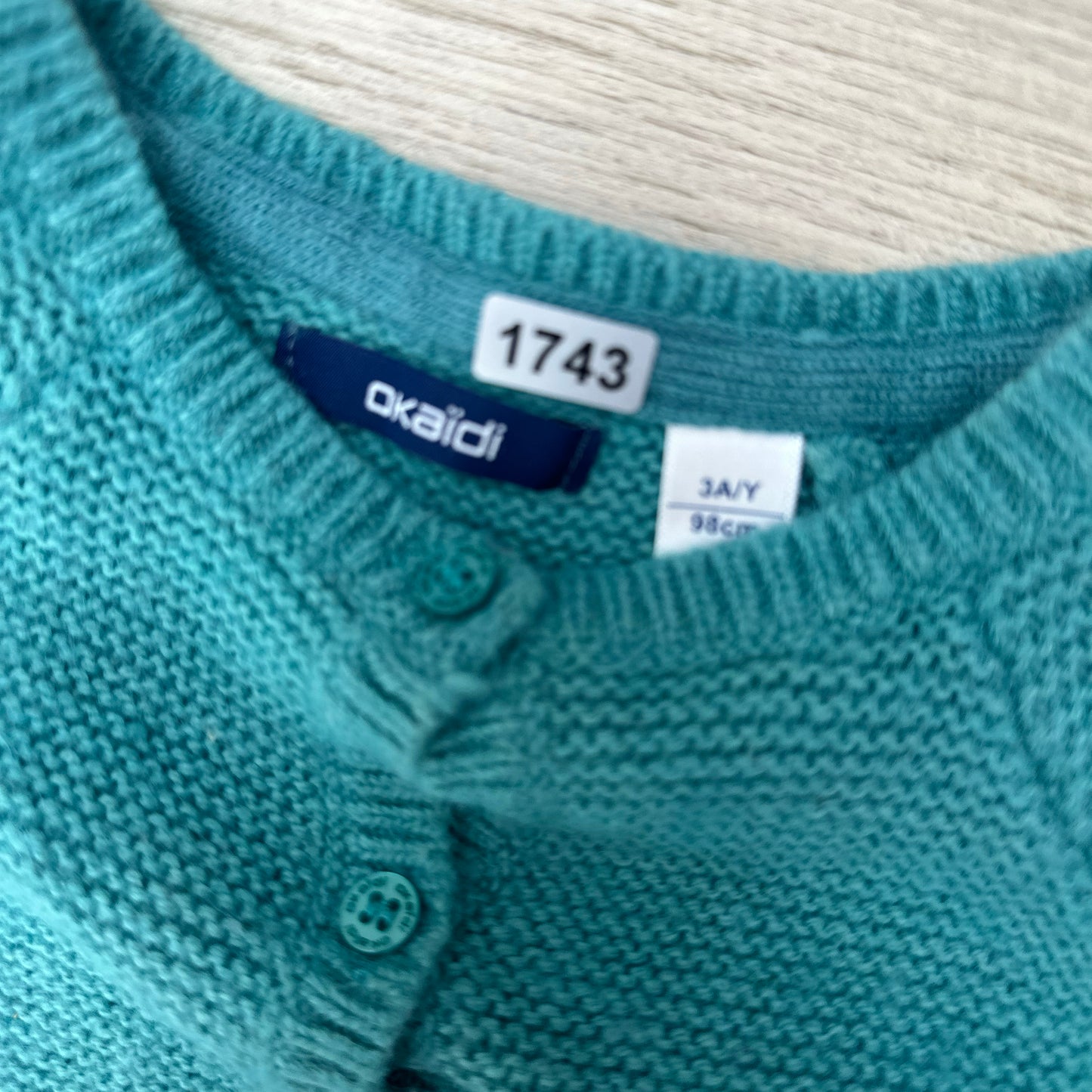 Gilet Okaïdi : 3 ans