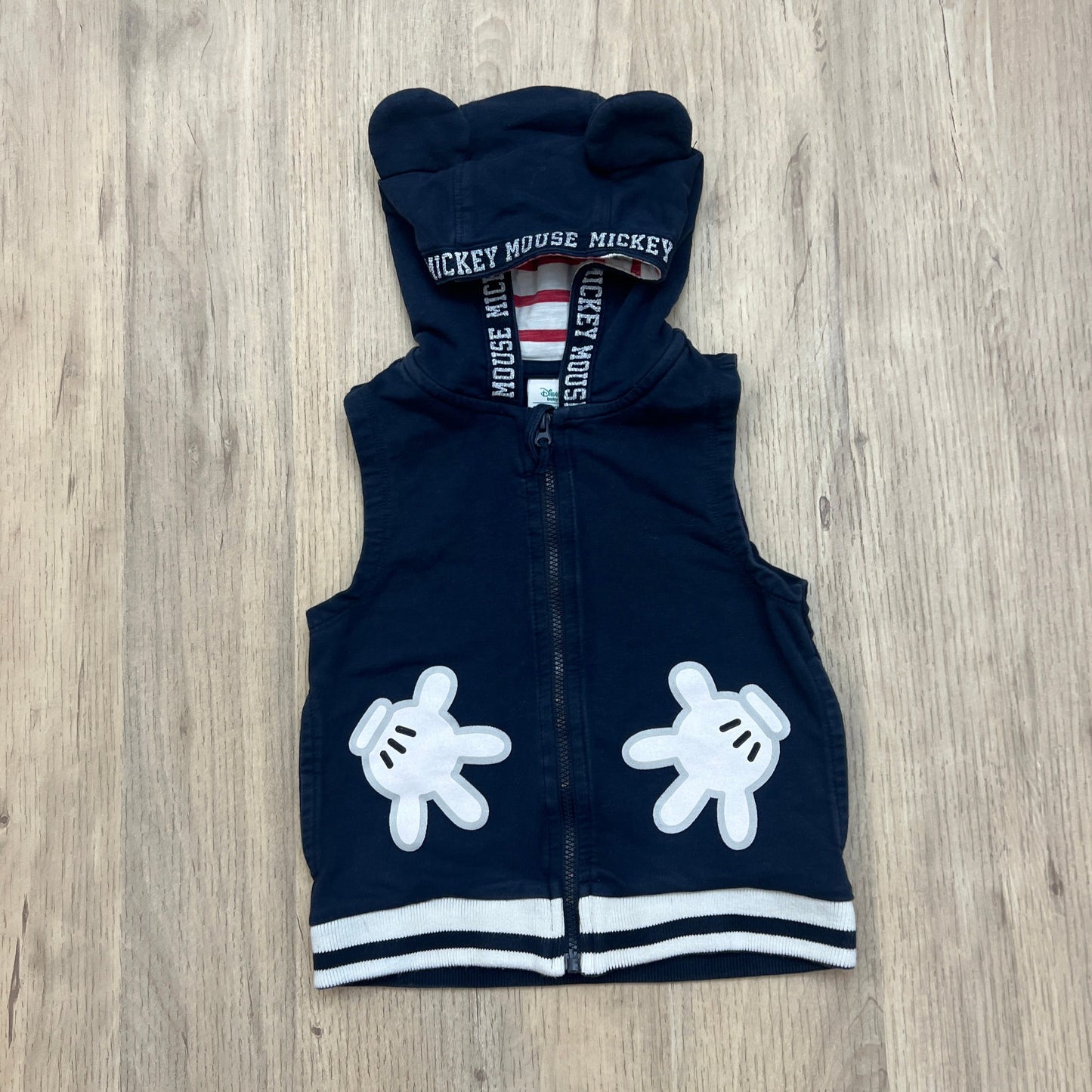 Gilet capuche Disney Mickey : 24 mois