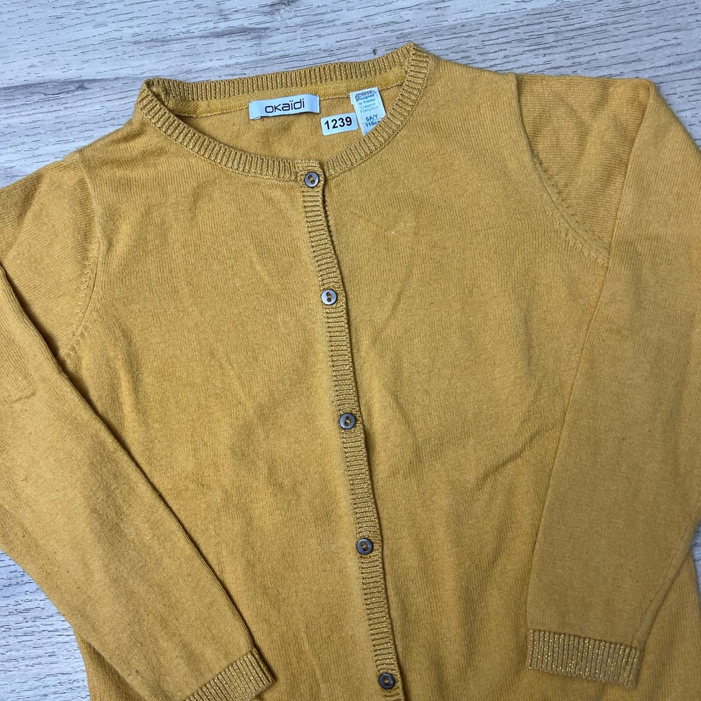Gilet Okaïdi : 6 ans