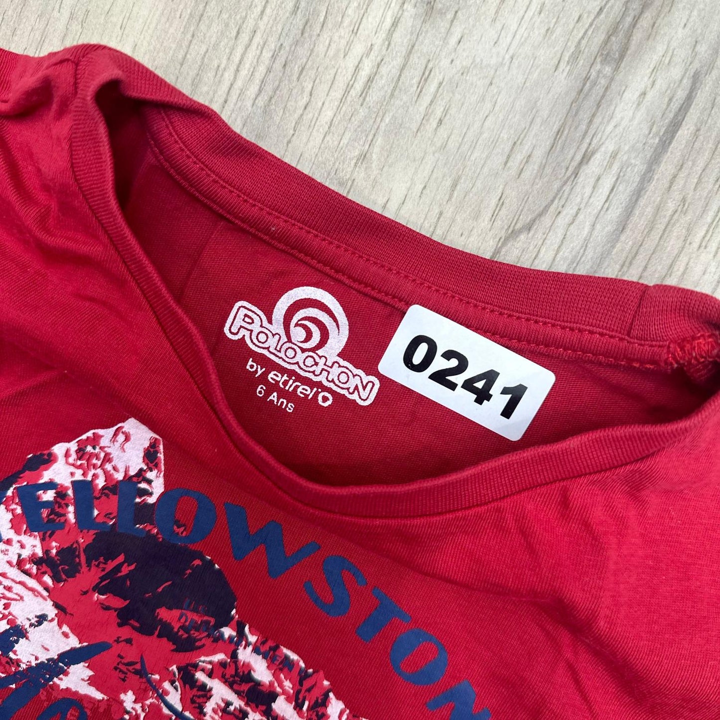 T-Shirt polochon : 6 ans