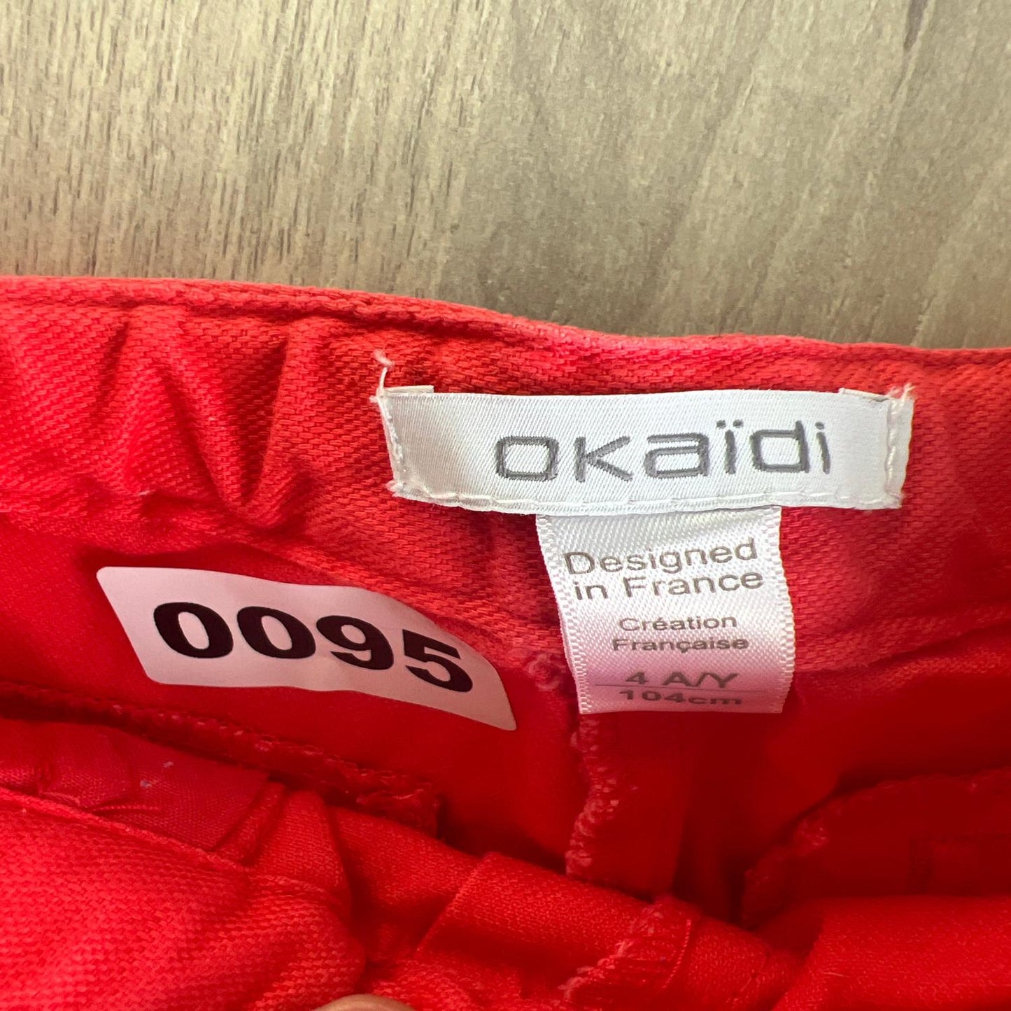 Short Okaidi : 4 ans