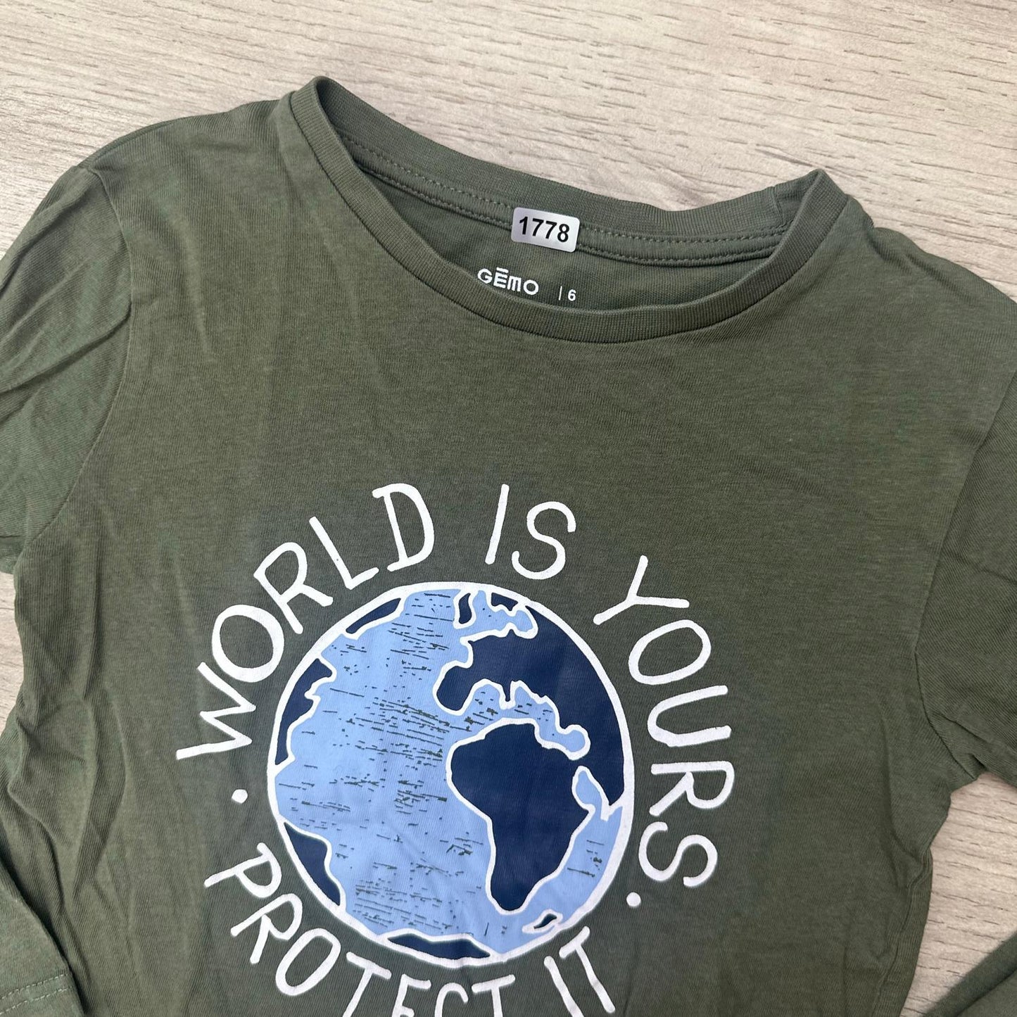 T-Shirt Gémo : 6 ans