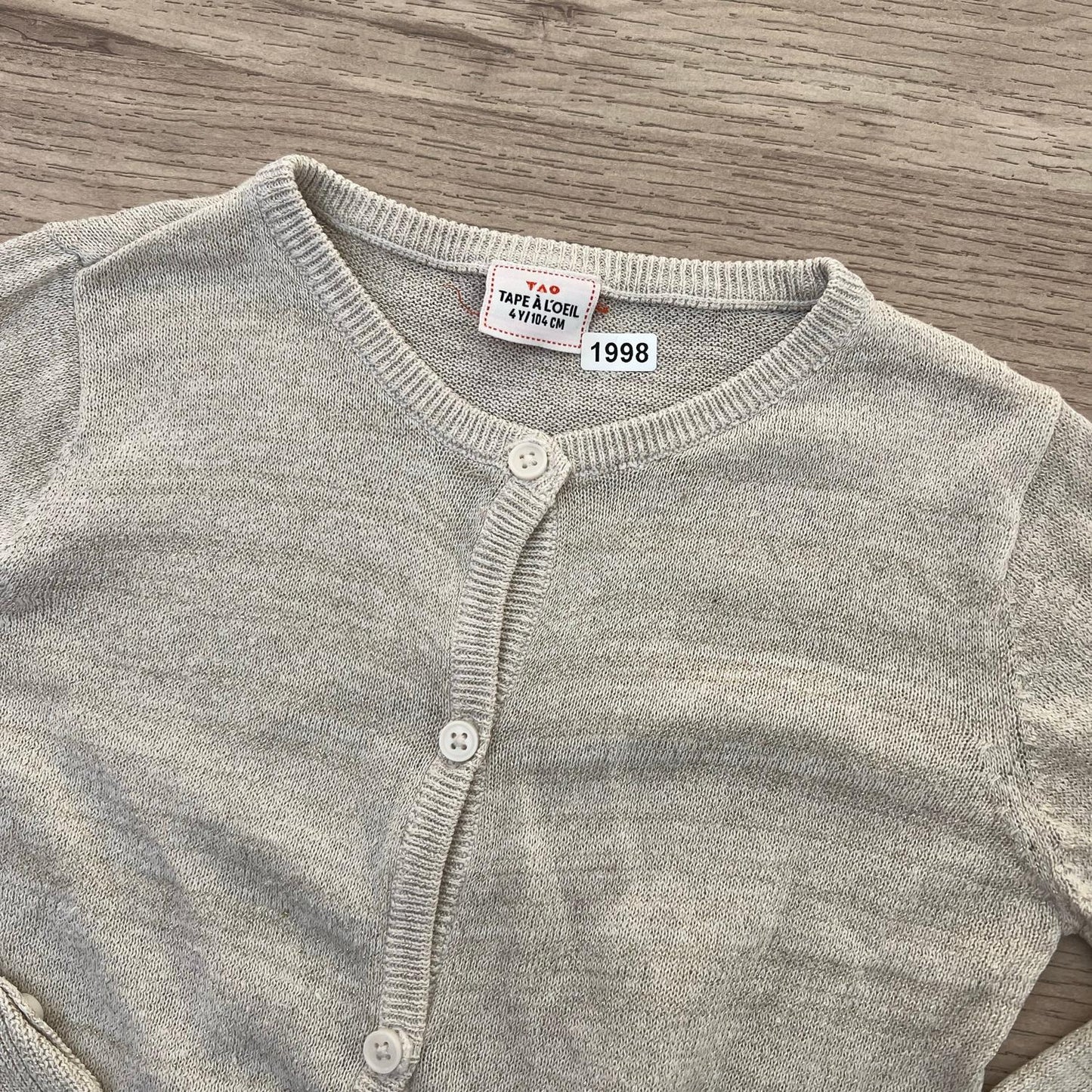 Gilet Tape à l'oeil : 4 ans