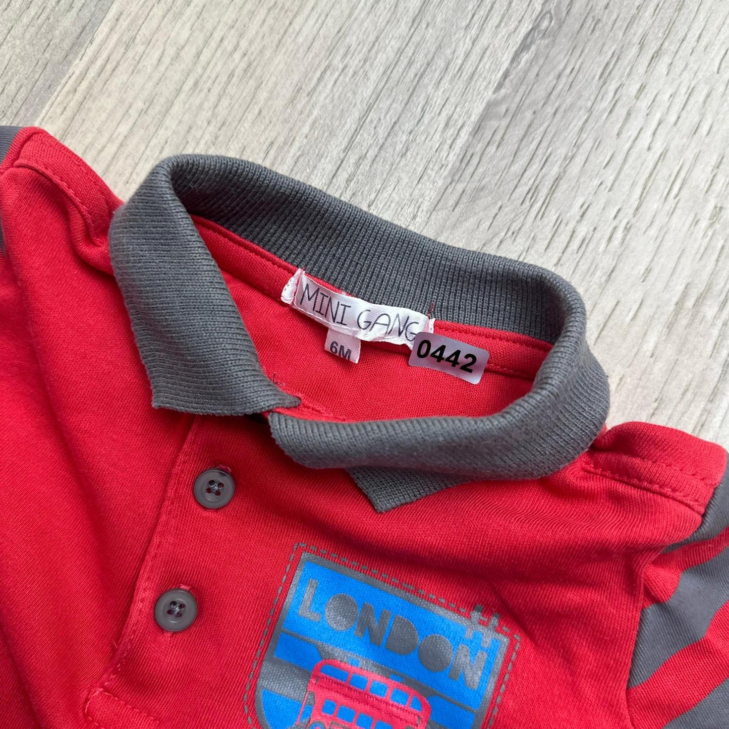 T-Shirt mini gang : 6 mois