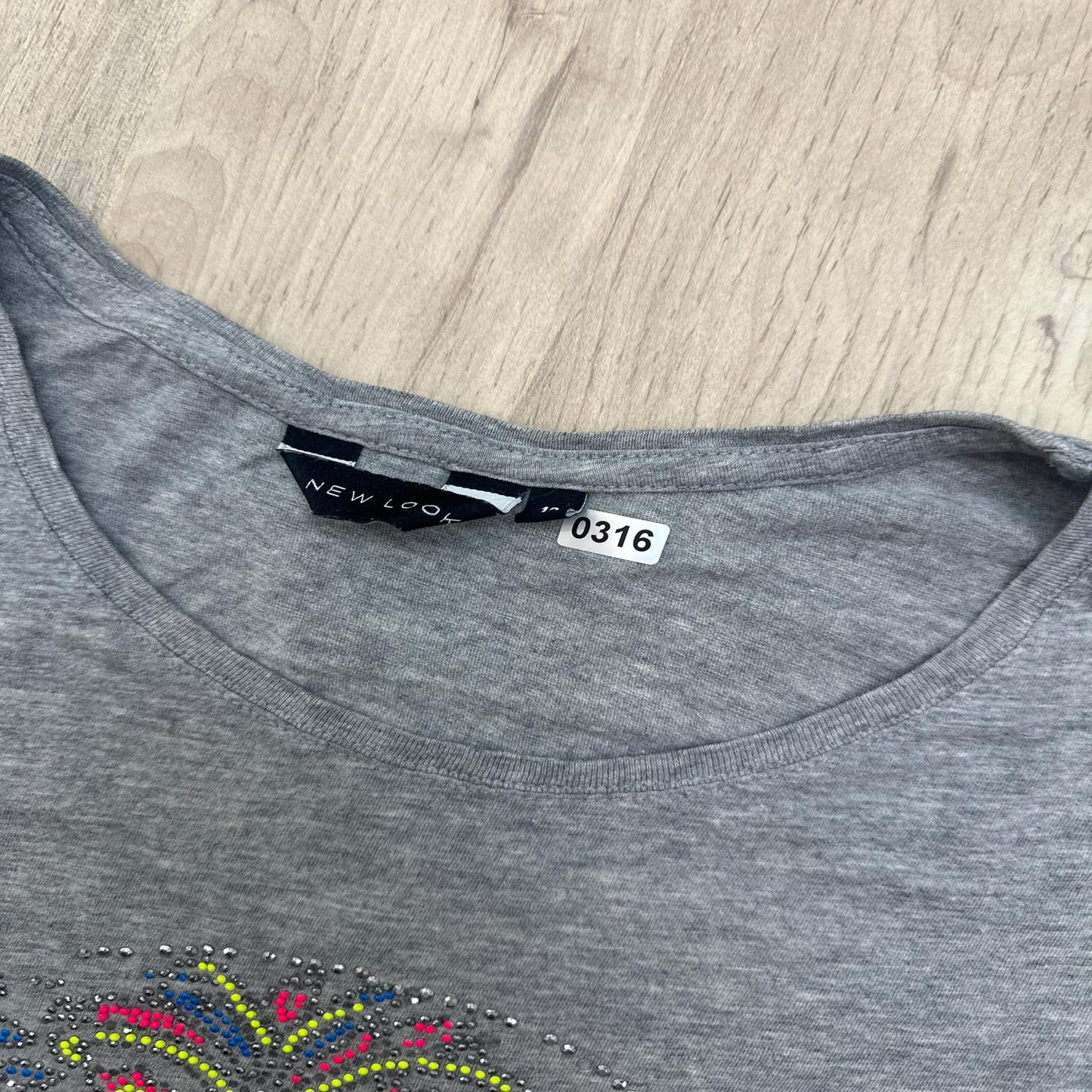 T-shirt new look : 12 ans