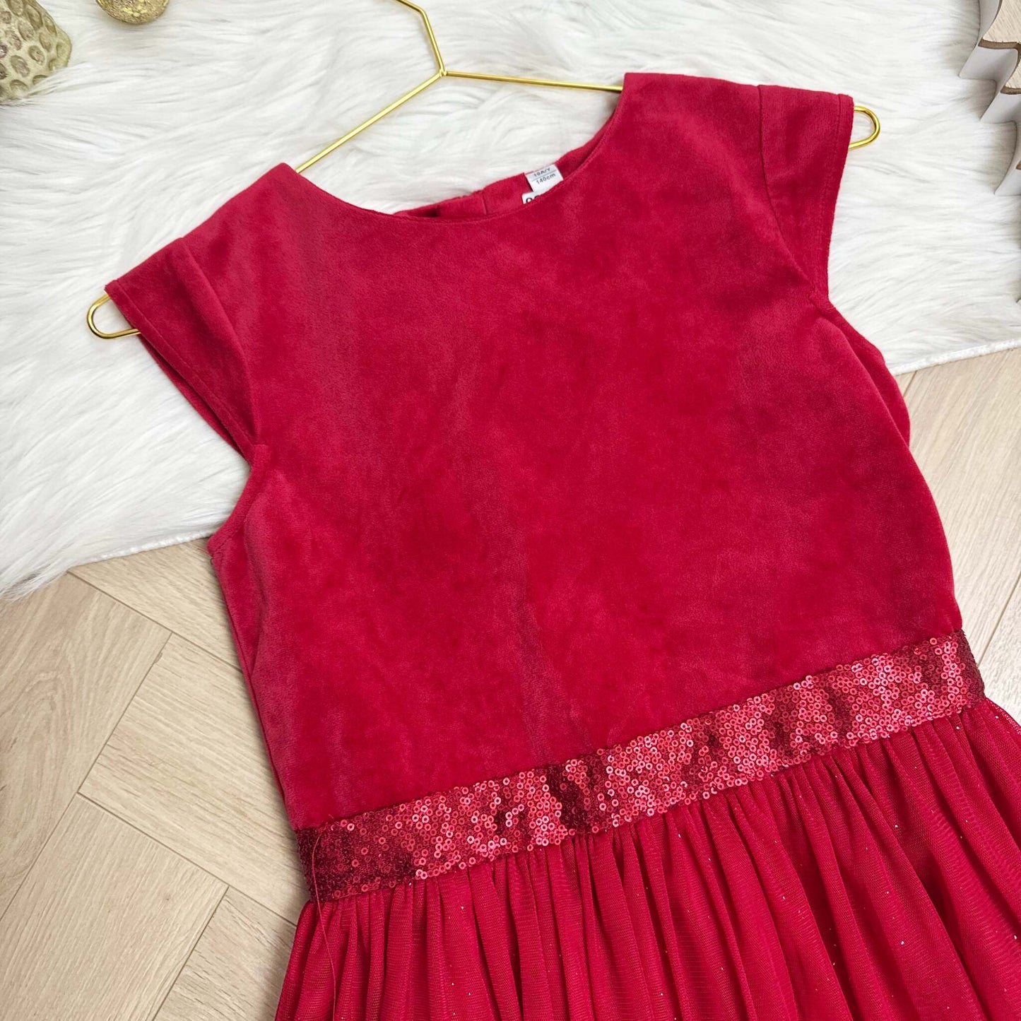 Robe velours Okaïdi : 10 ans