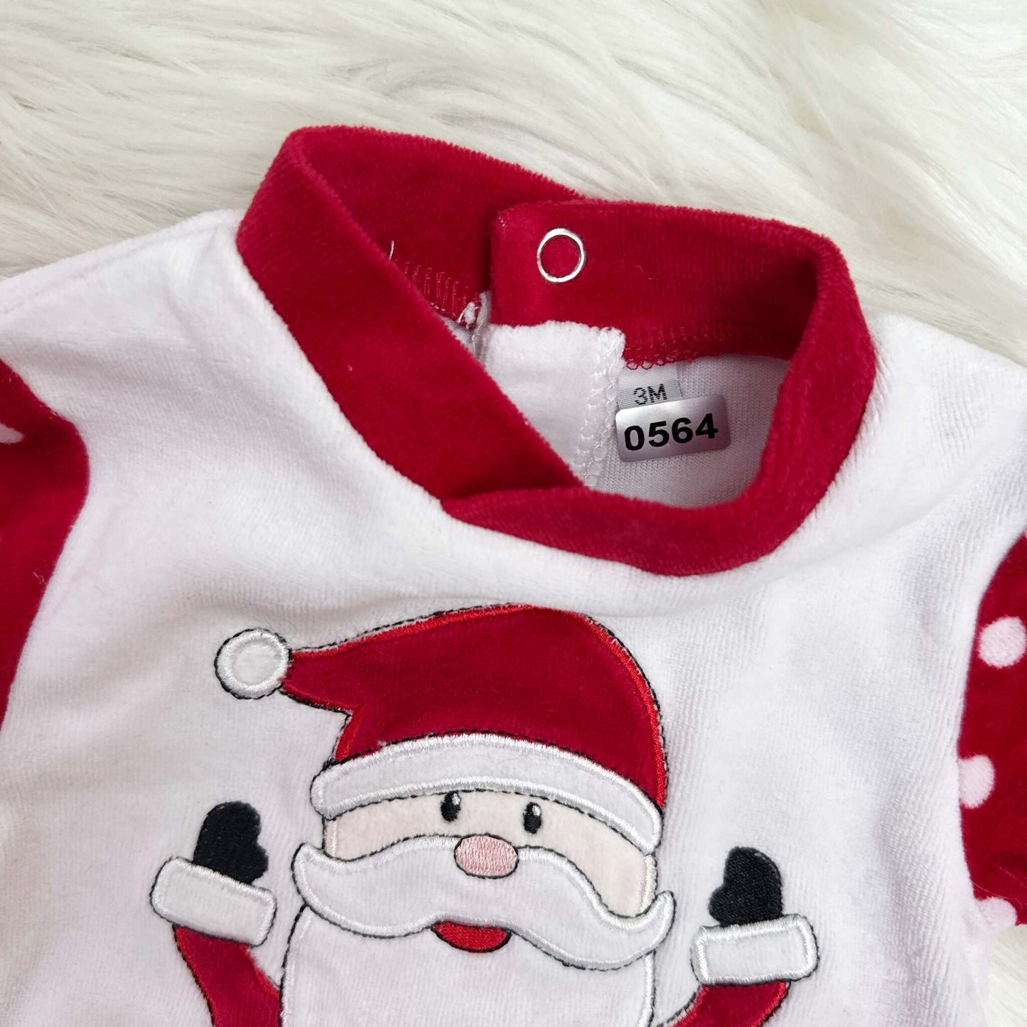 Pyjama Noël pois : 3 mois