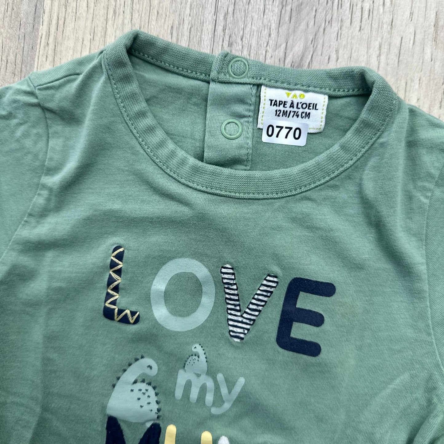 T-Shirt Tape à l'oeil : 12 mois