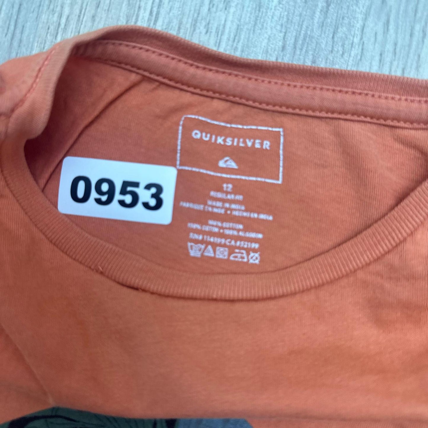 T-Shirt Quiksilver : 12 ans