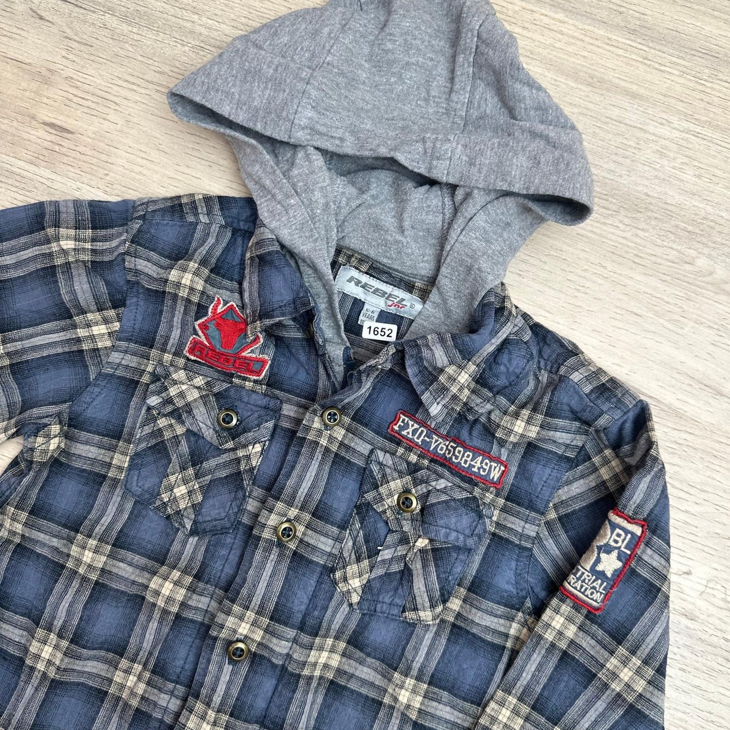 Chemise /surchemise Rebel : 5 ans