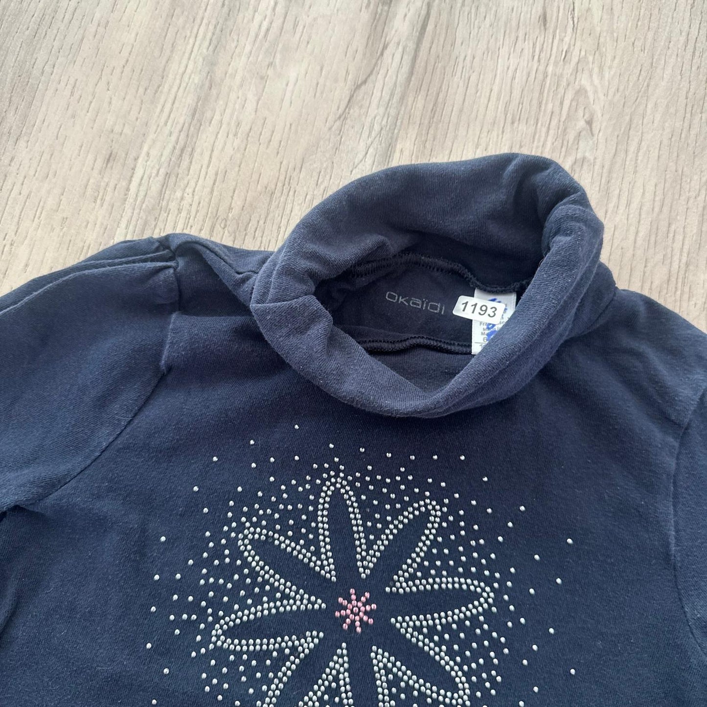 T-Shirt col rouké Okaïdi : 6 ans