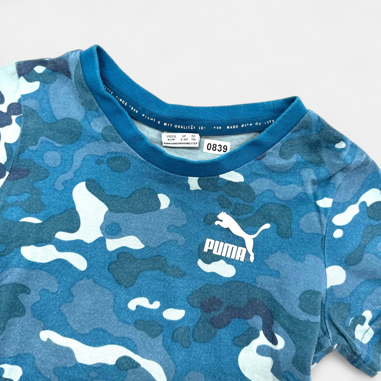 T-Shirt Puma : 6 ans