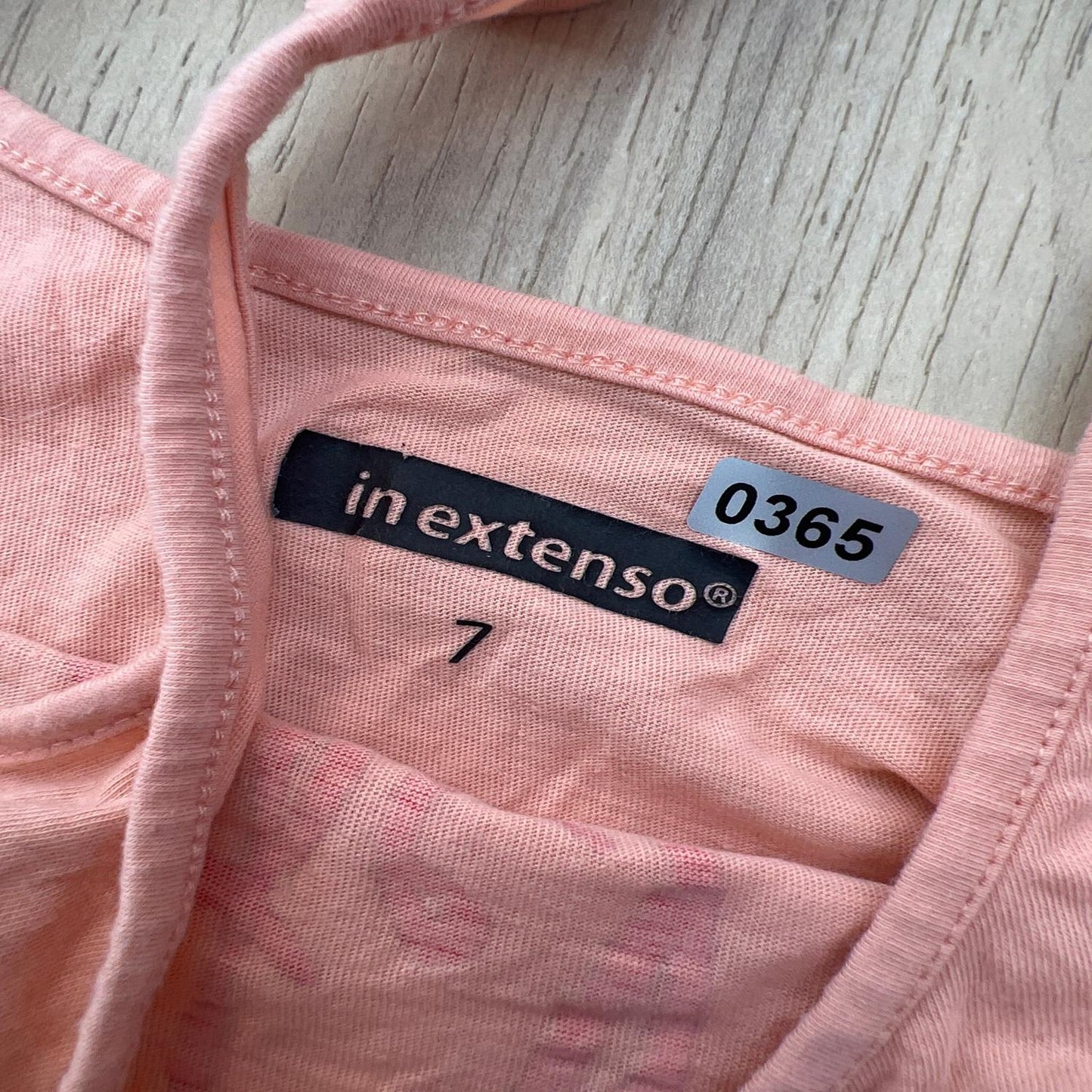 Débardeur inextenso : 7 ans
