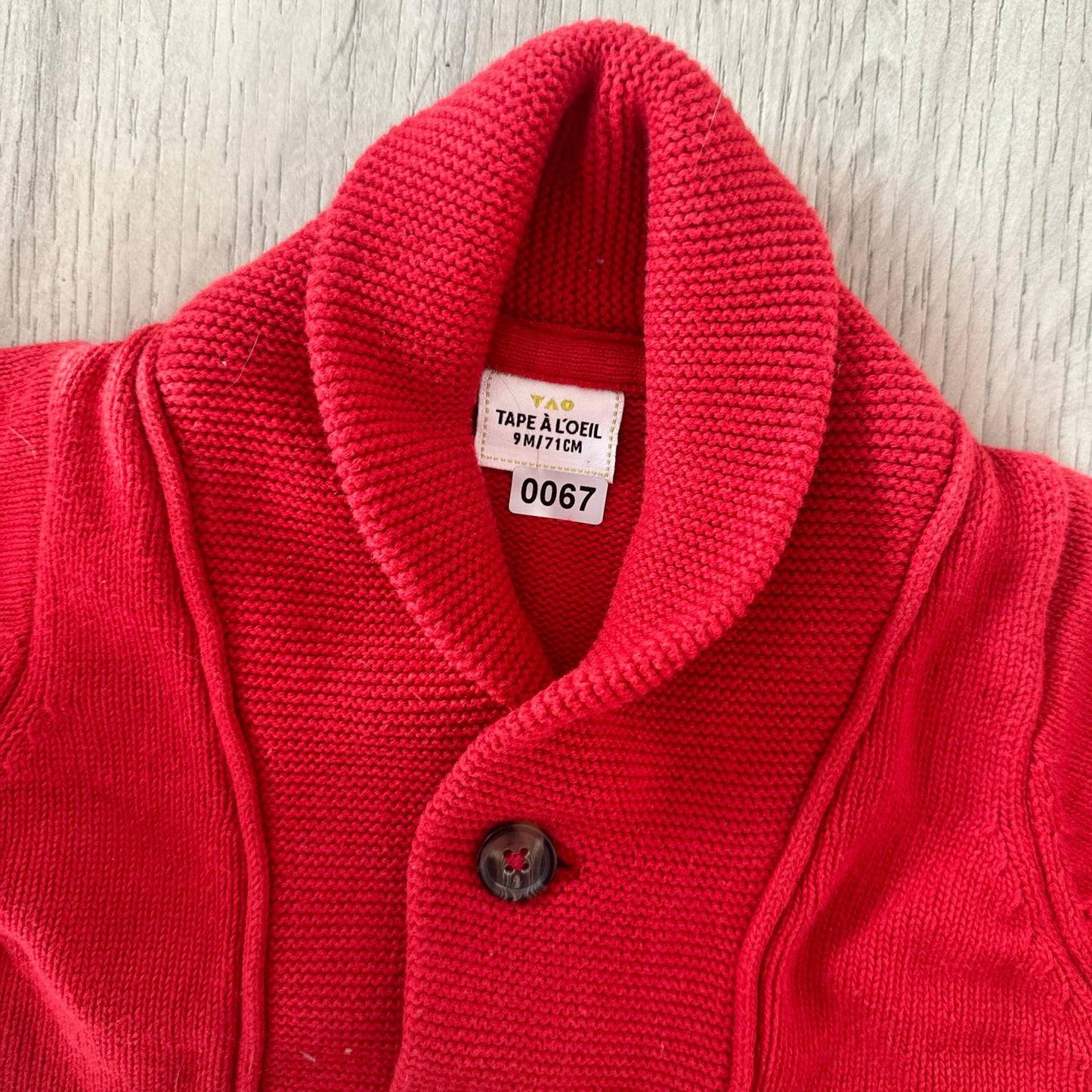 Gilet Tape à l'oeil : 9 mois