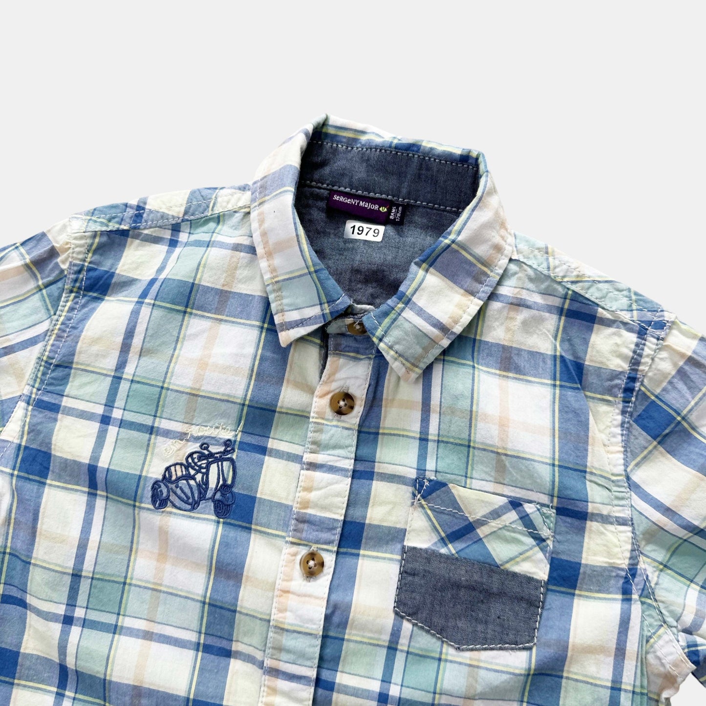 Chemise Sergent Major : 8 ans