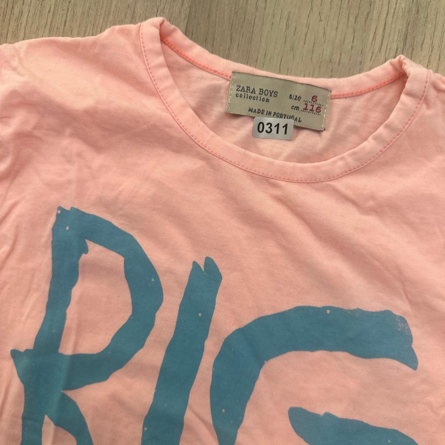 T-Shirt Zara : 6 ans