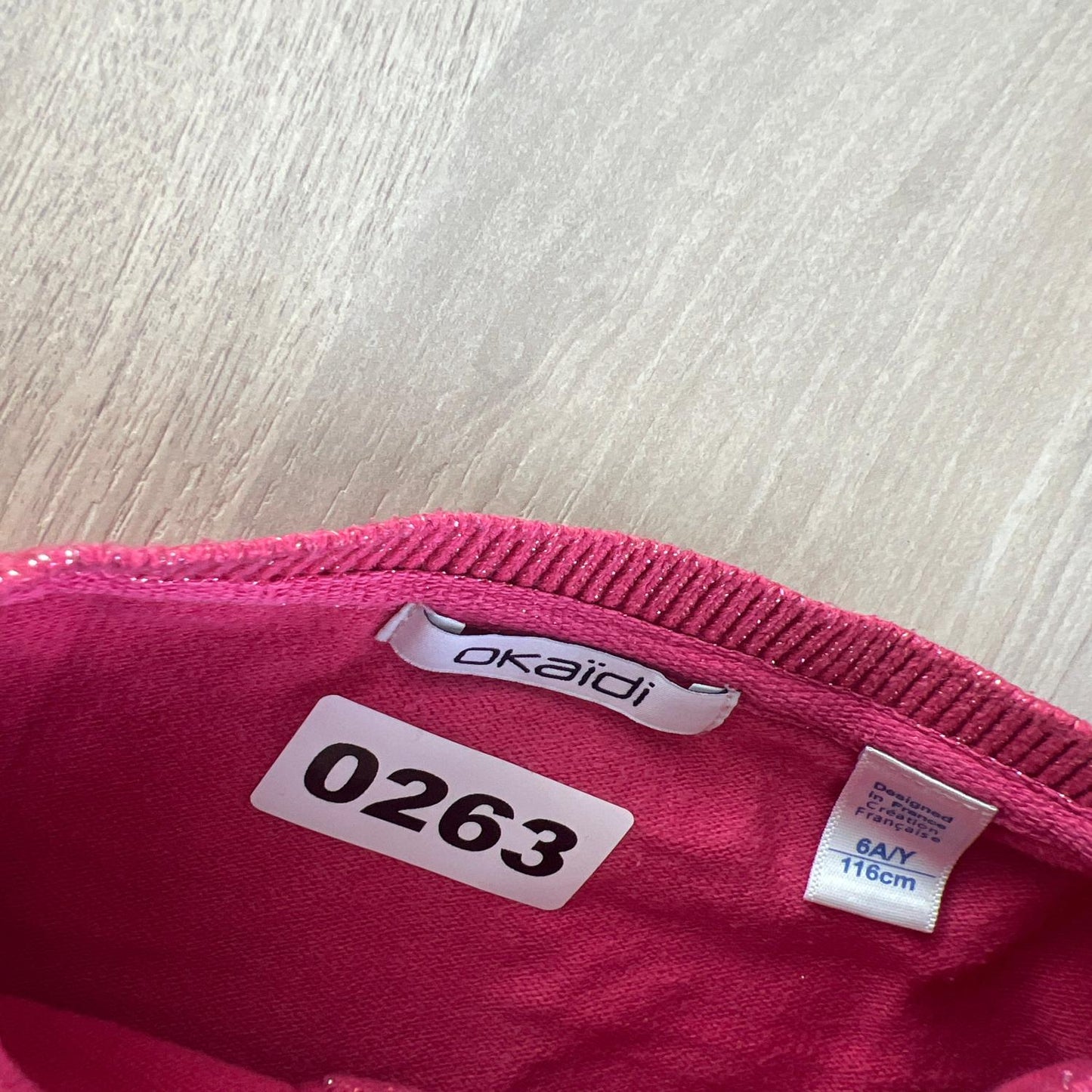 Gilet Okaidi : 6 ans