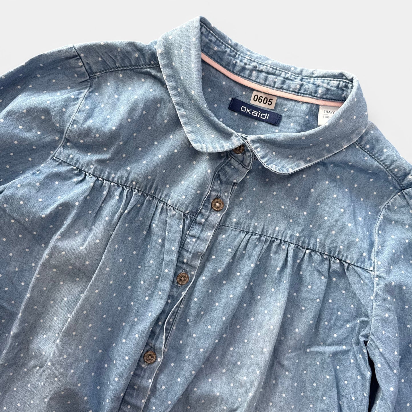 Chemise Okaïdi : 10 ans