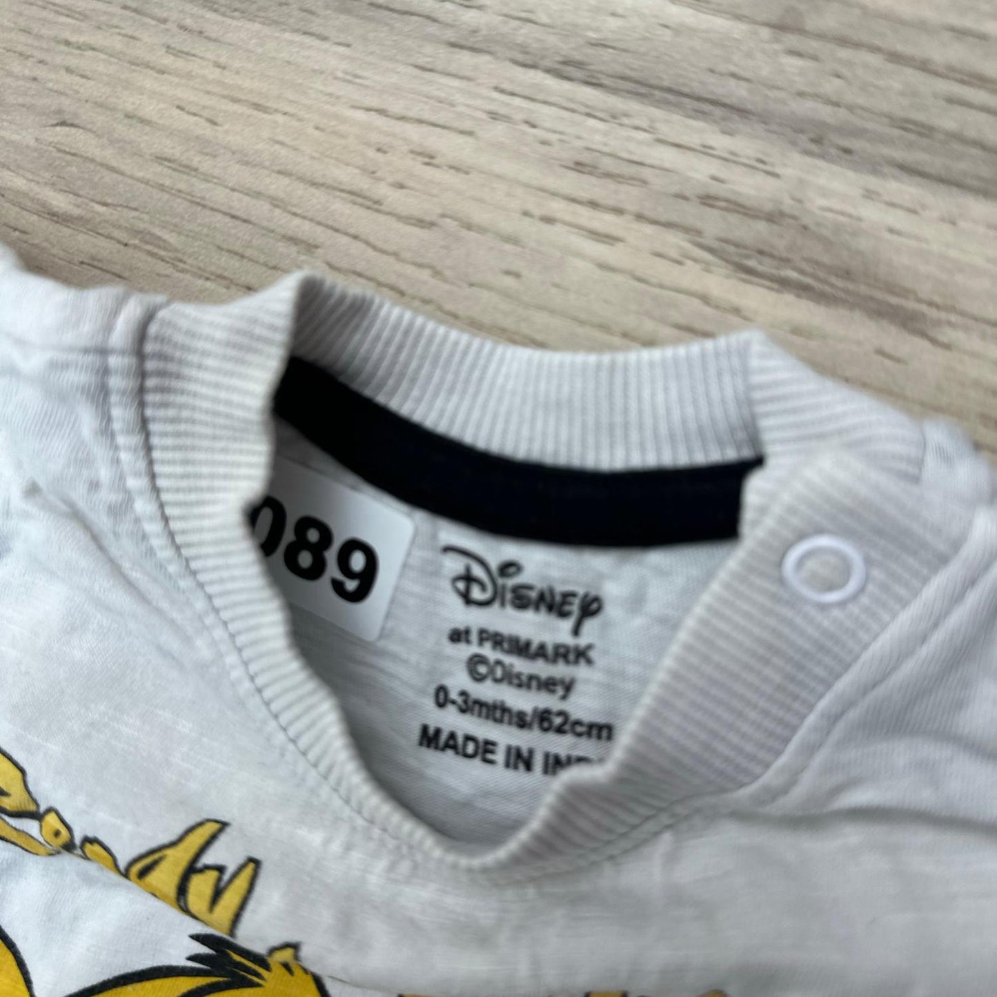 T-Shirt Disney : 3 mois