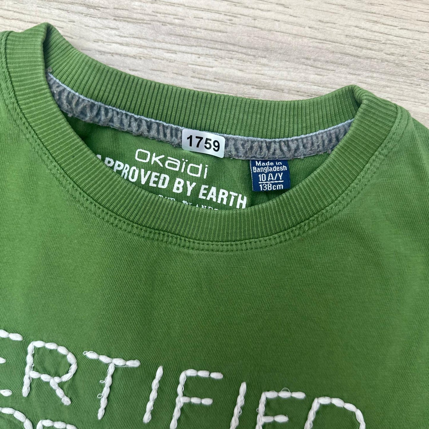 T-Shirt Okaïdi : 10 ans