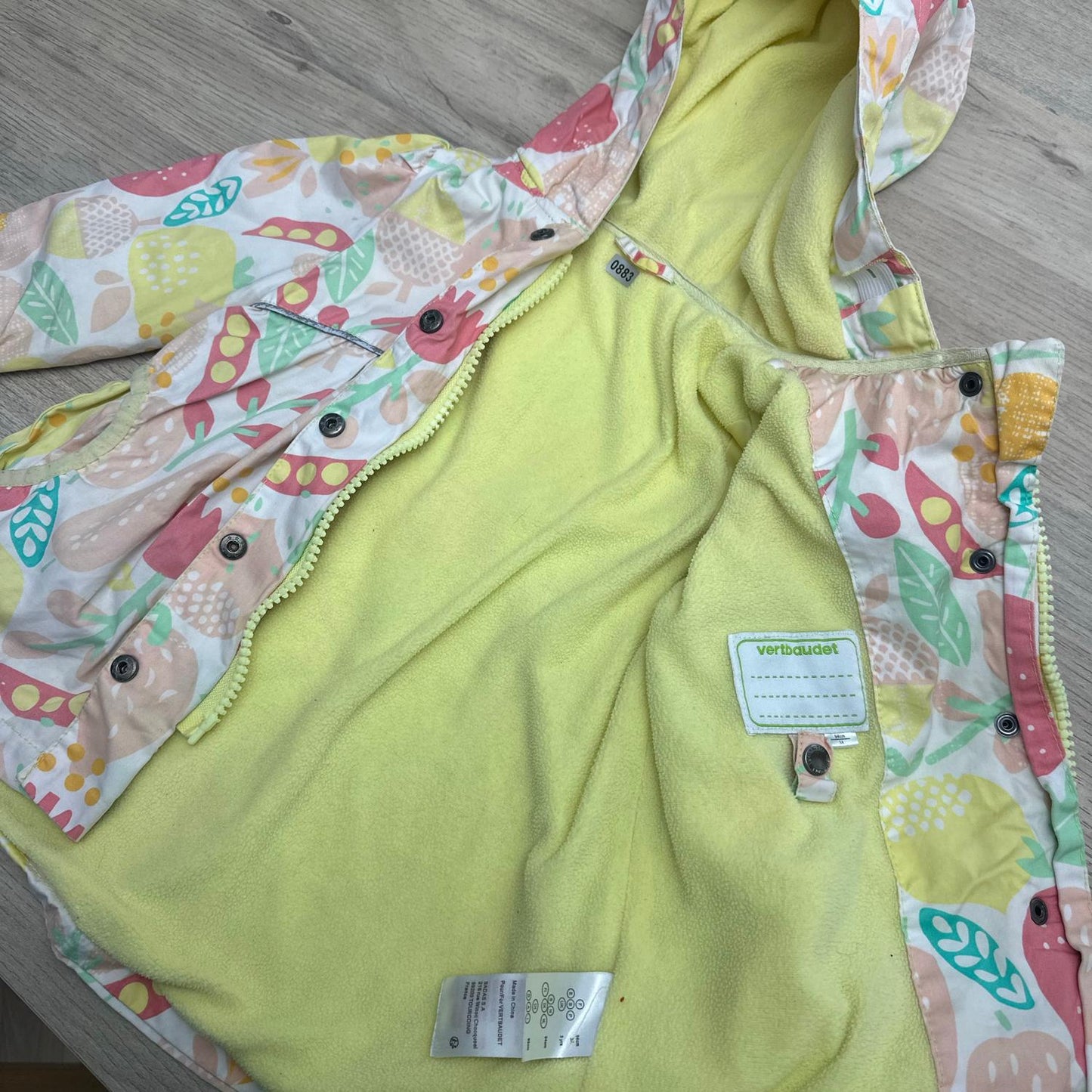 Manteau polaire Verbaudet : 3 ans