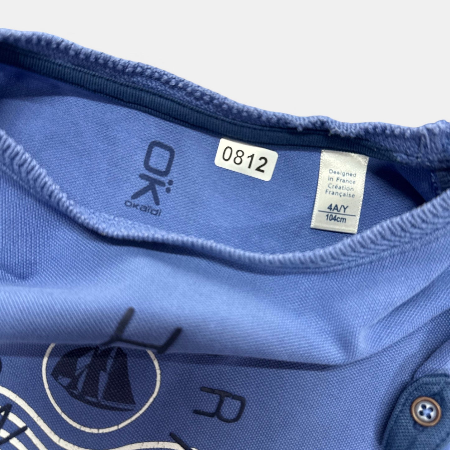 T-Shirt Okaïdi : 4 ans