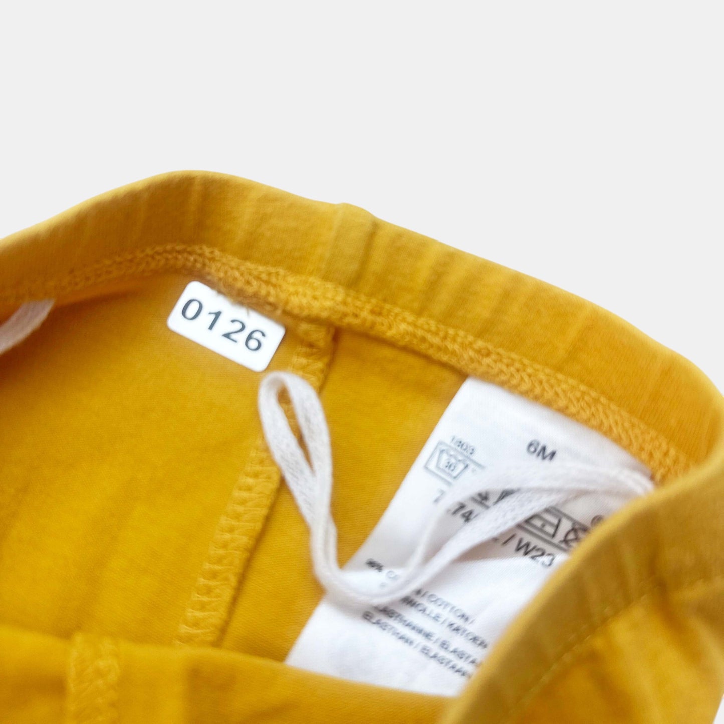 Pantalon baby jaune : 6 mois