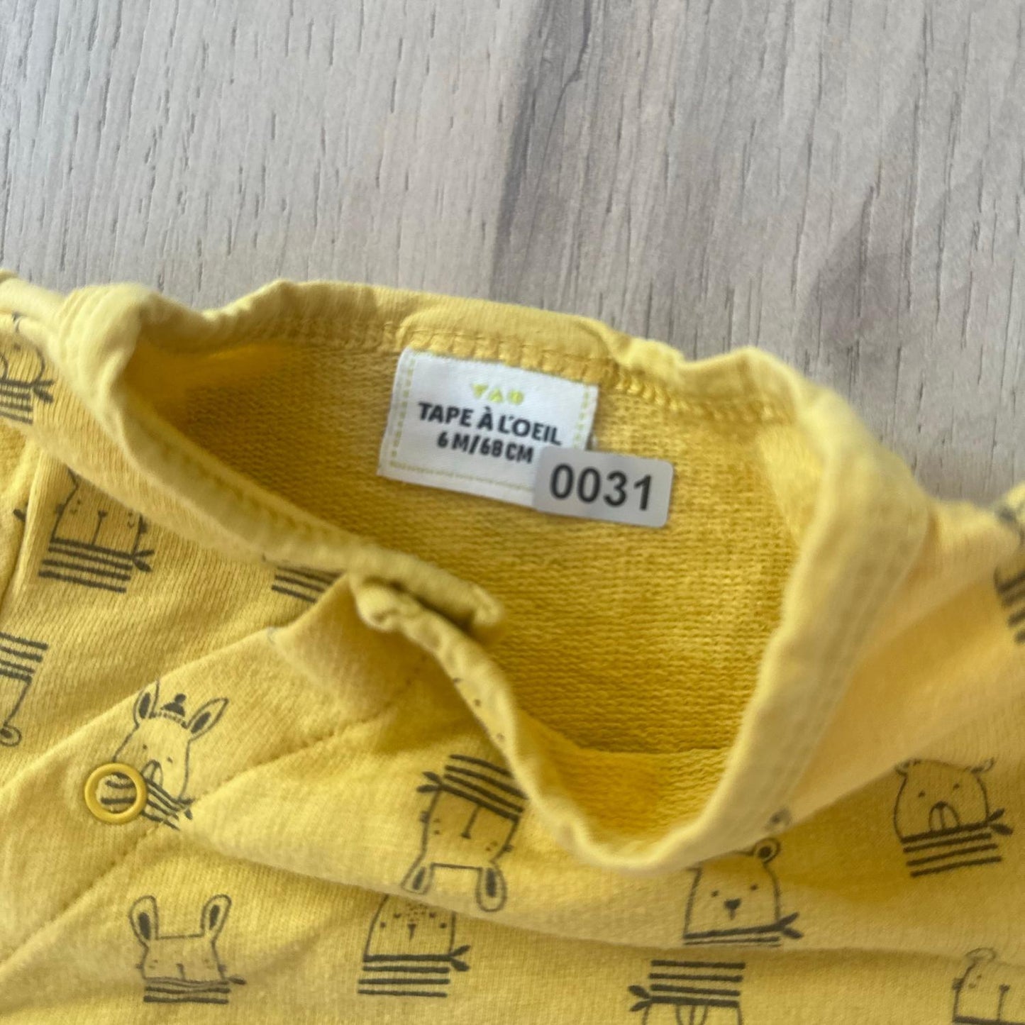 Pyjama Tape à l'oeil : 6 mois