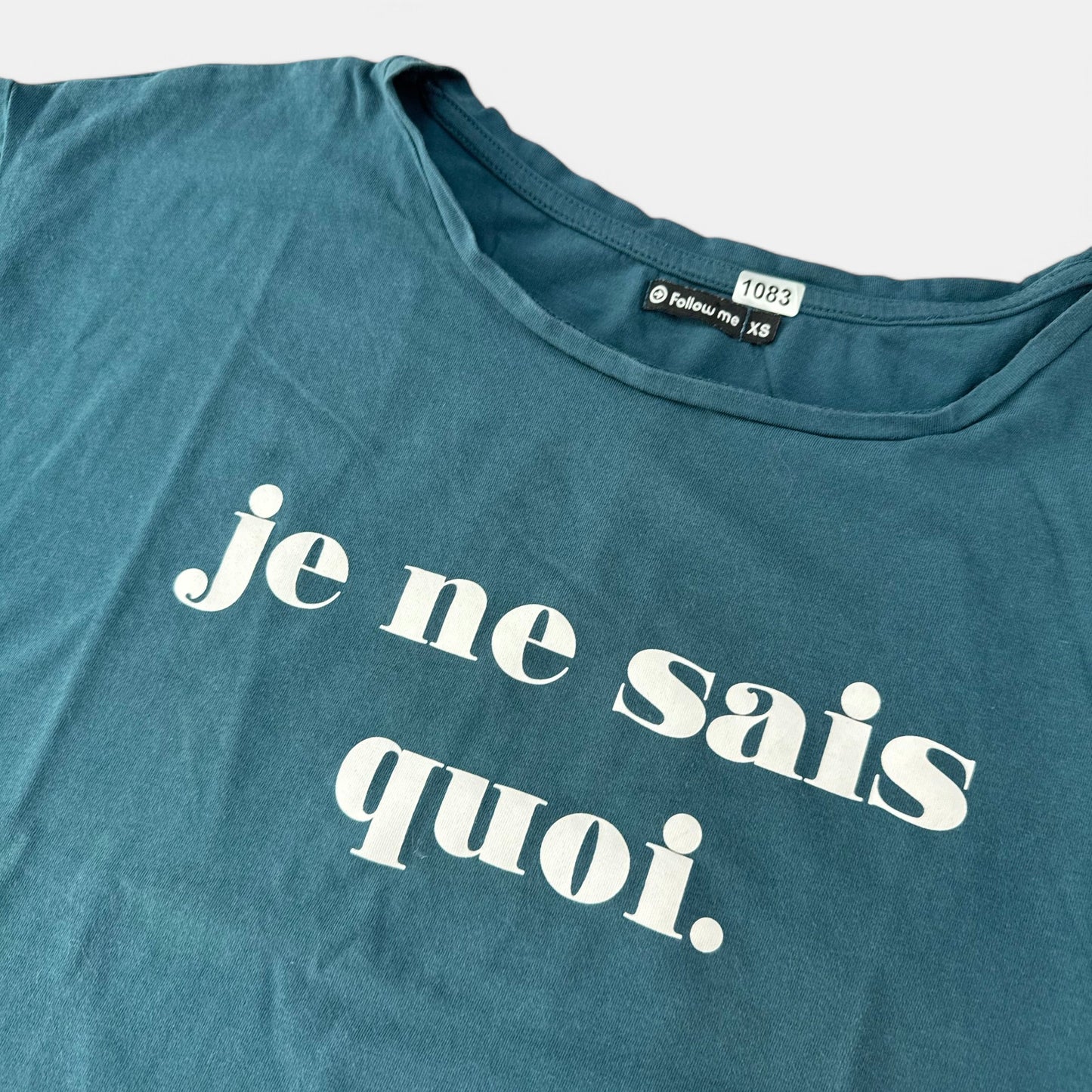 T-Shirt follow me : 14 ans