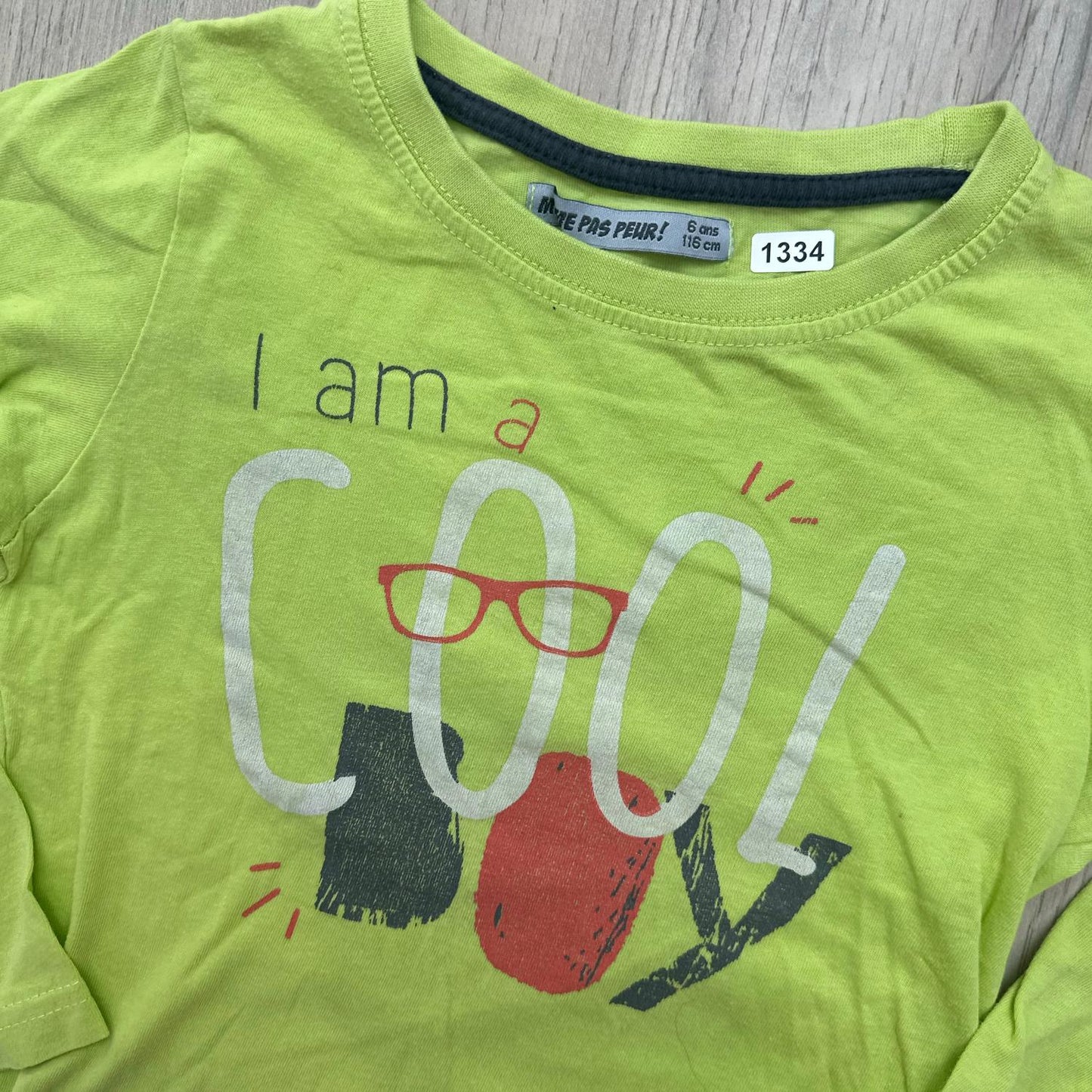 T-Shirt même pas peur ! : 6 ans