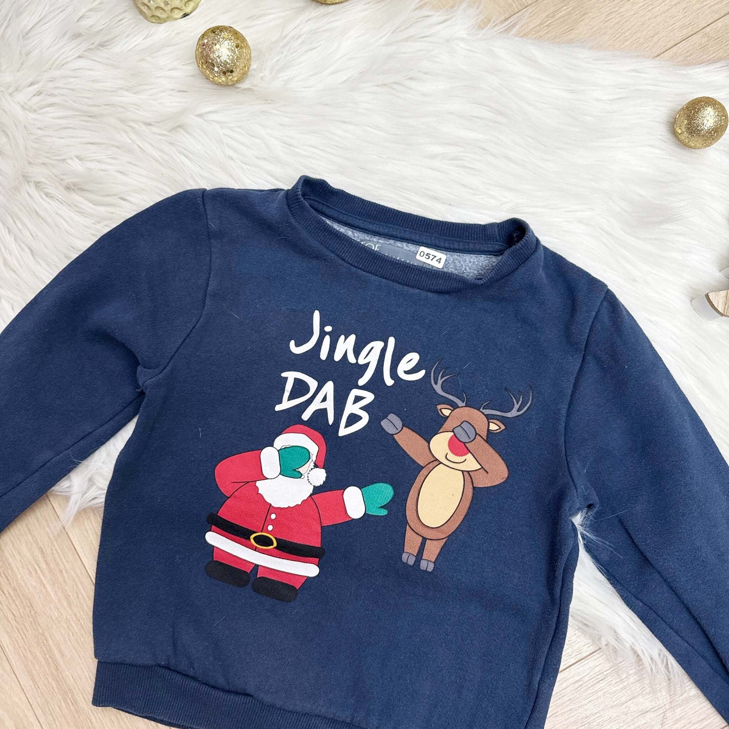 Pull Noël TQF : 6 ans