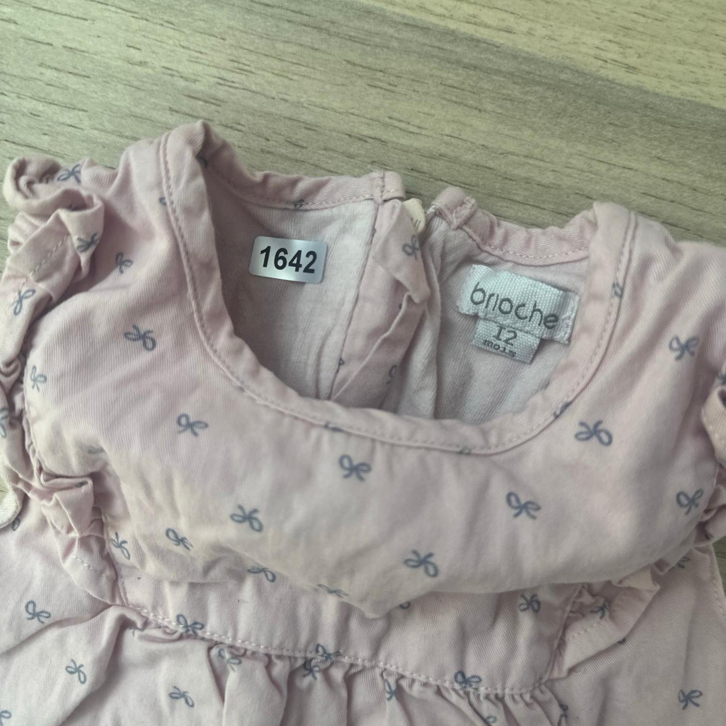 Robe brioche : 12 mois