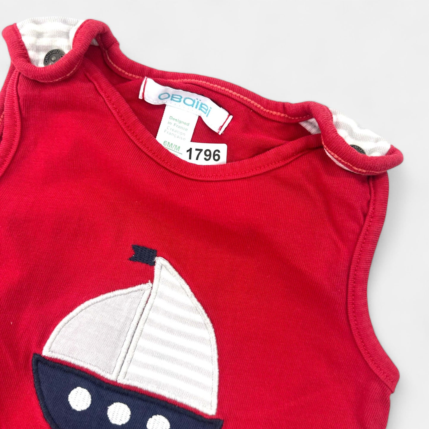 Barboteuse Okaïdi : 6 mois