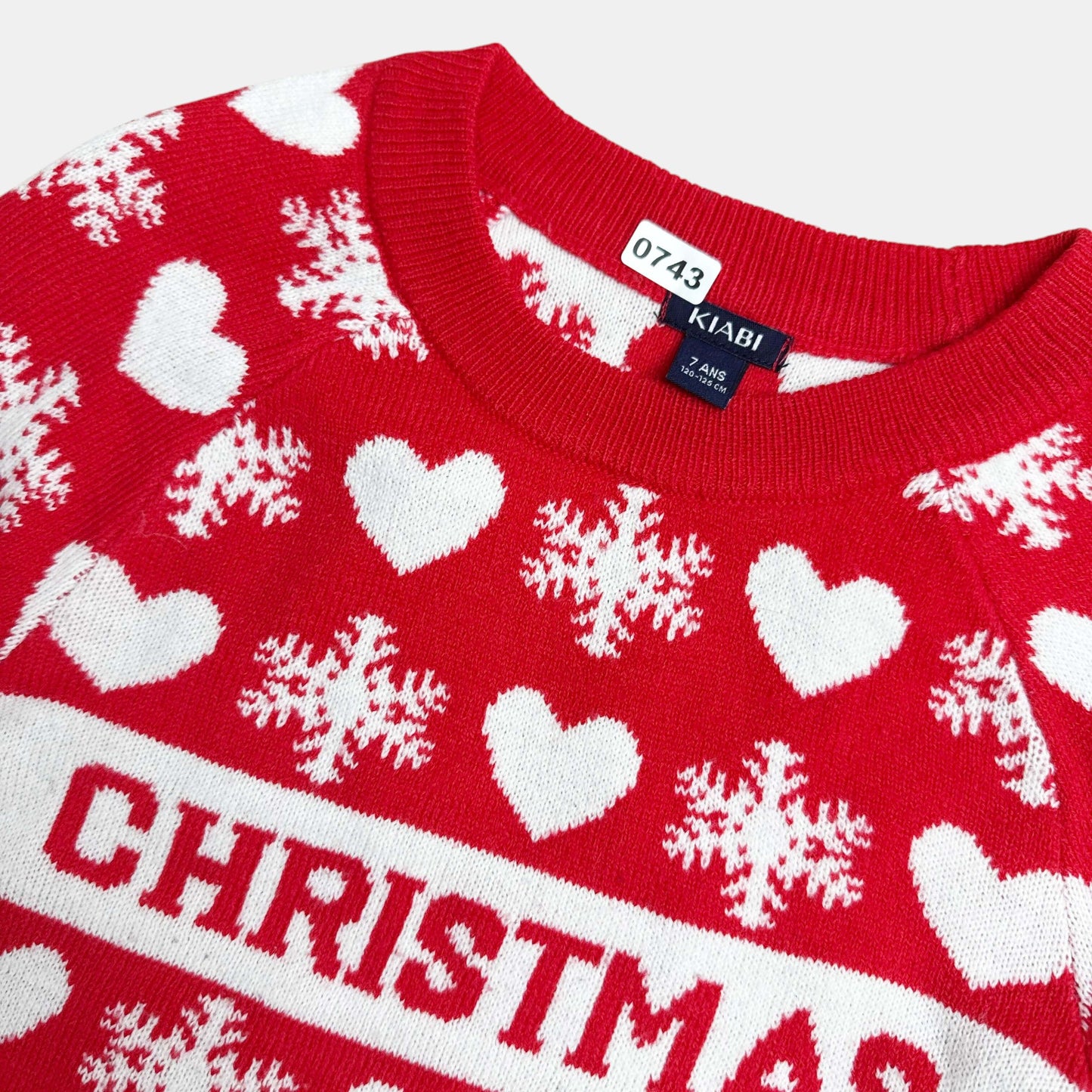 Robe Noël Kiabi : 7 ans
