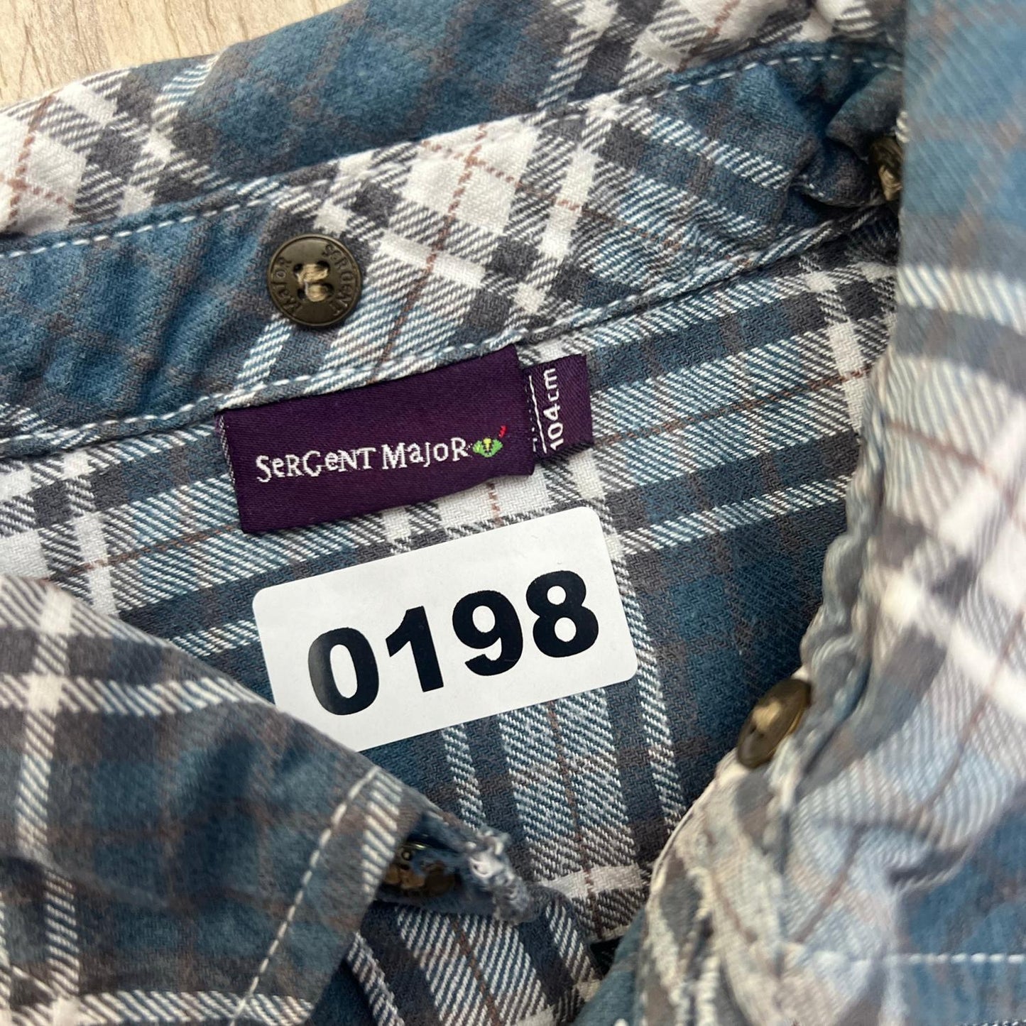 Chemise Sergent Major : 4 ans