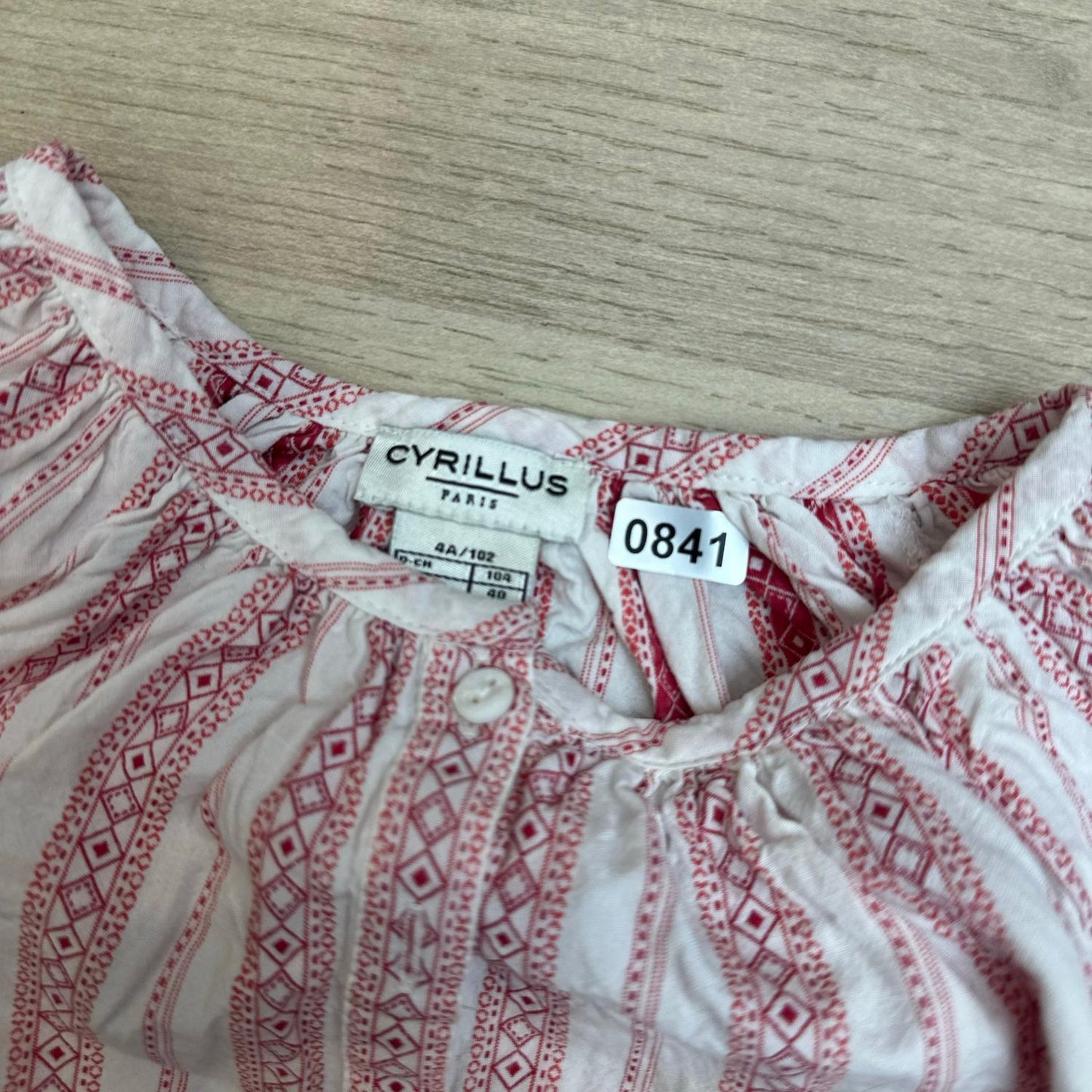 Blouse Cyrillus : 4 ans