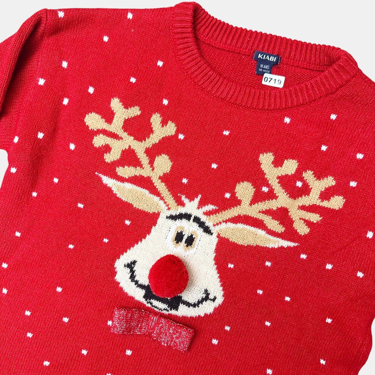 Pull Noël Kiabi : 10 ans