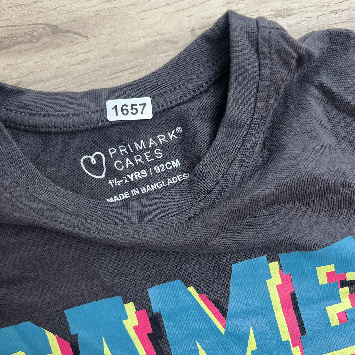 T-Shirt Primark : 24 mois