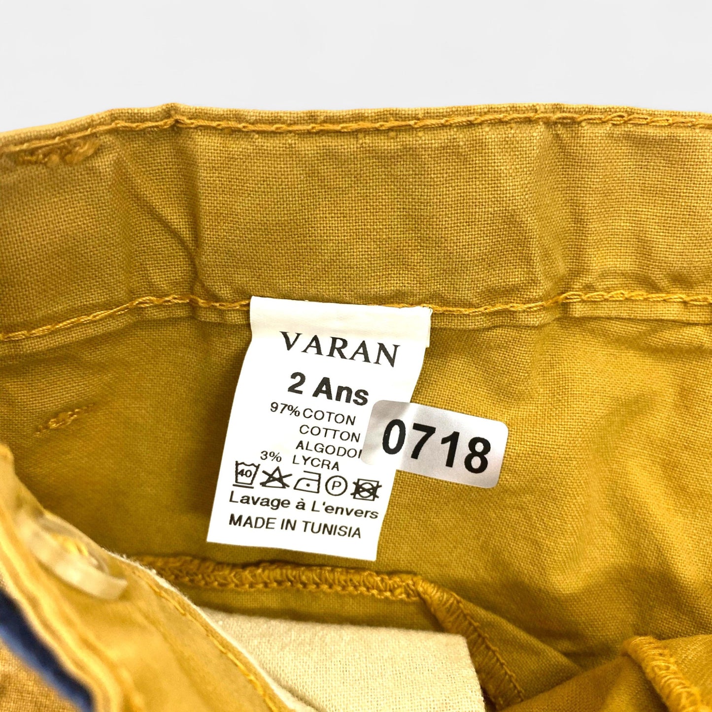 Short varan : 24 mois