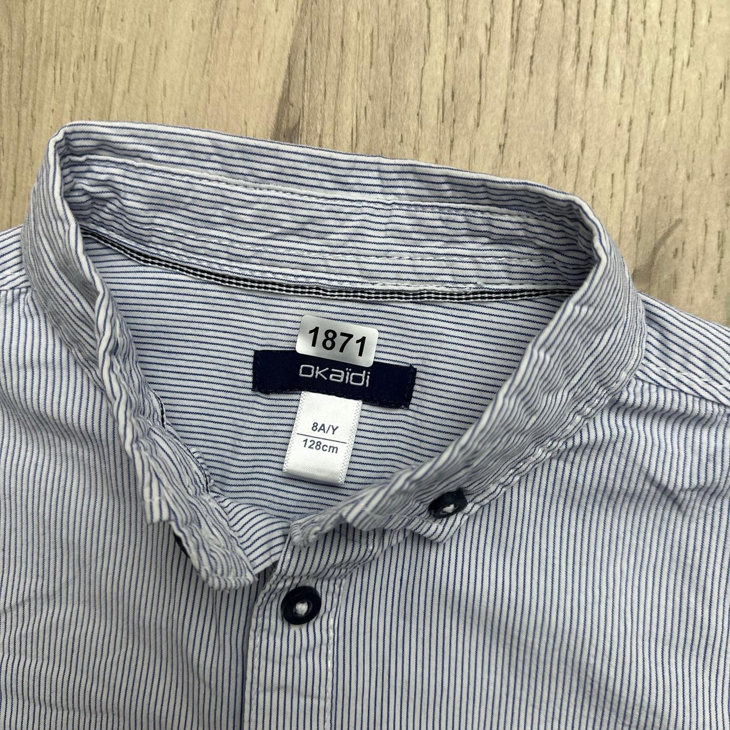 Chemise Okaïdi : 8 ans