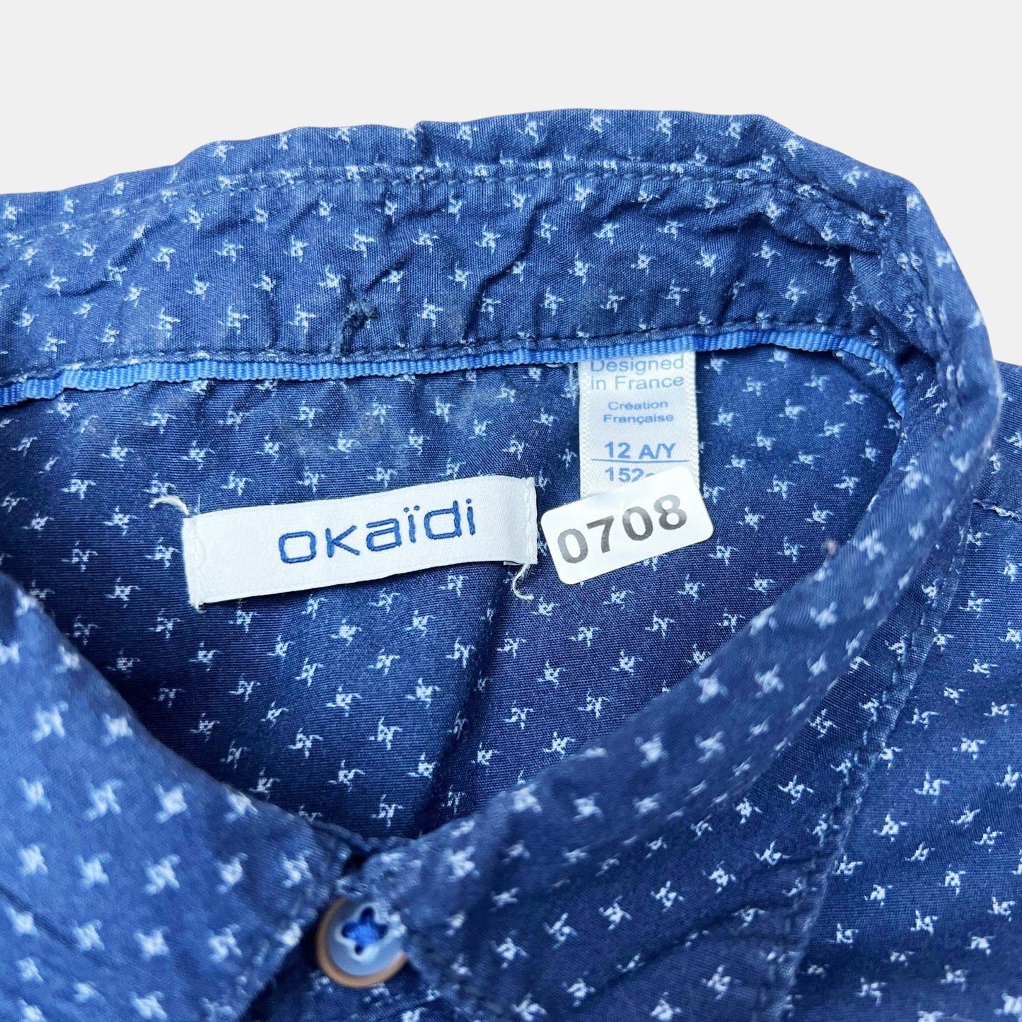 Chemise Okaïdi : 12 ans