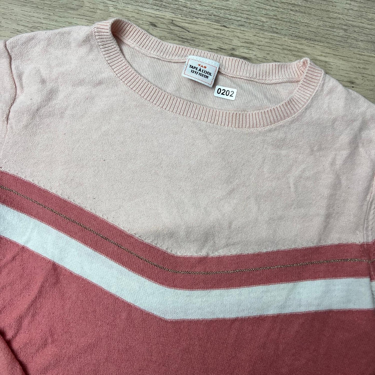 Pull fin Tape à l'oeil : 12 ans