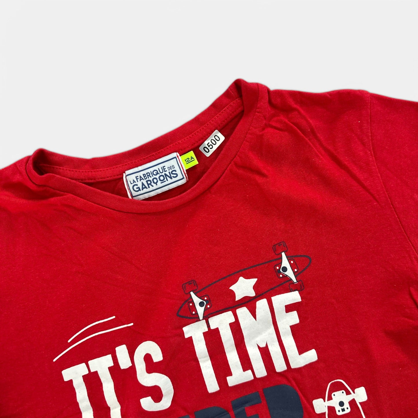 T-Shirt La fabrique des garçons : 12 ans