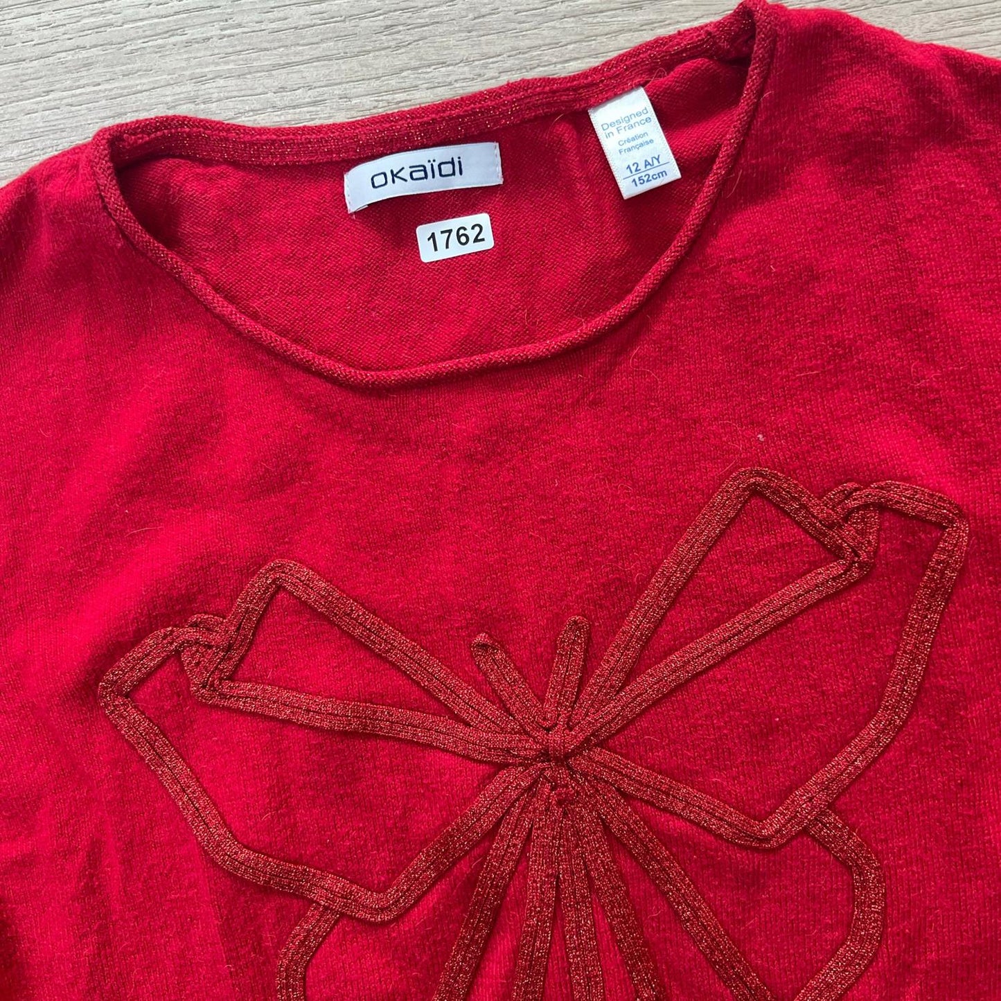 Pull fin Okaïdi : 12 ans
