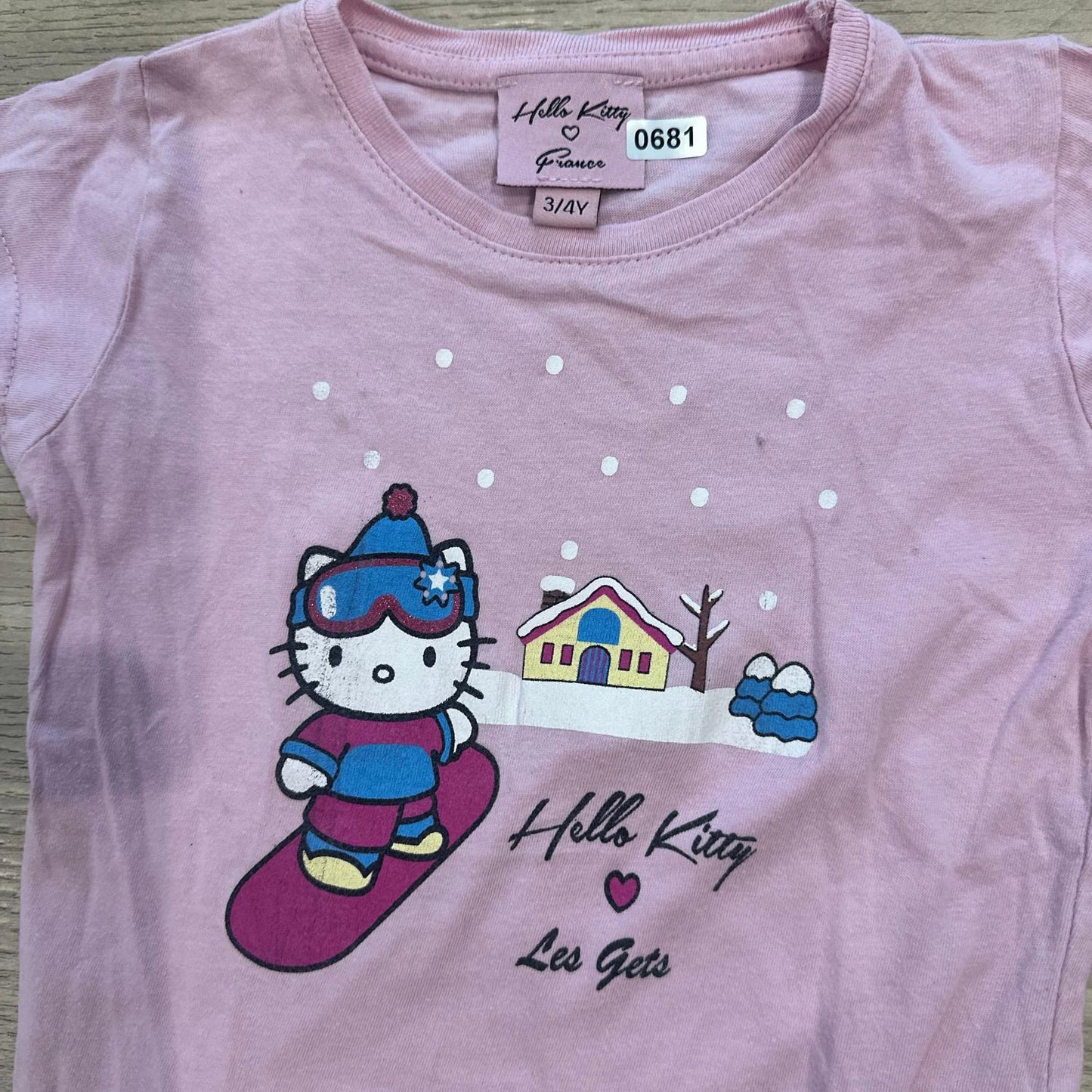 T-Shirt hello kitty : 3 ans